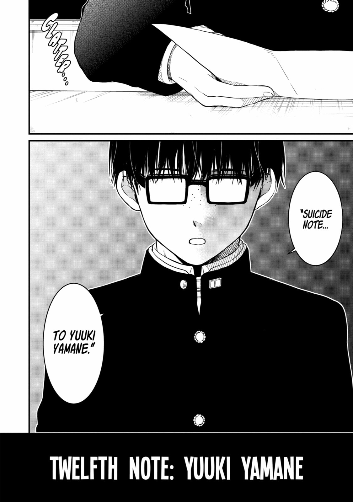 Read Suicide Notes Laid on the Table chapter 16 image 27 on Lezhin
