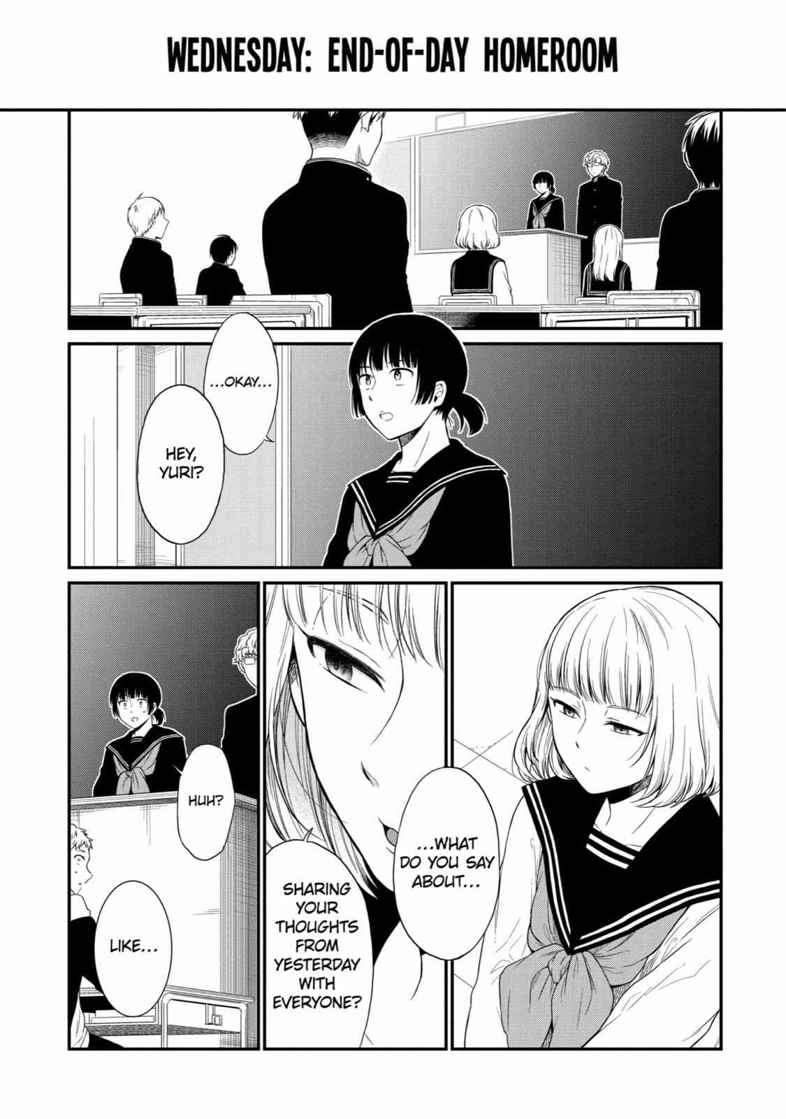 Read Suicide Notes Laid on the Table chapter 16 image 6 on Lezhin
