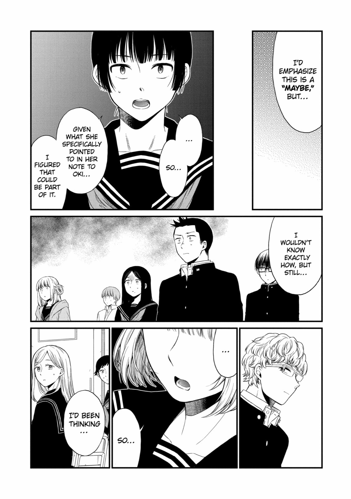 Read Suicide Notes Laid on the Table chapter 16 image 8 on Lezhin