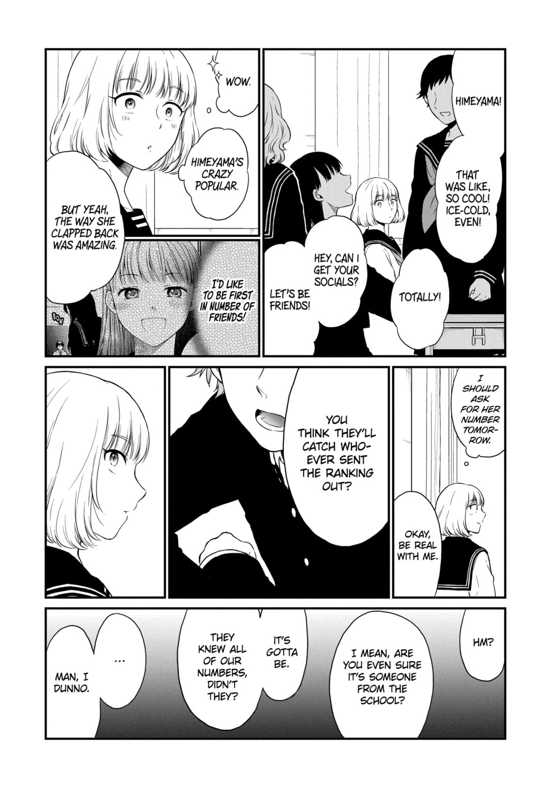 Read Suicide Notes Laid on the Table chapter 17.1 image 3 on Lezhin