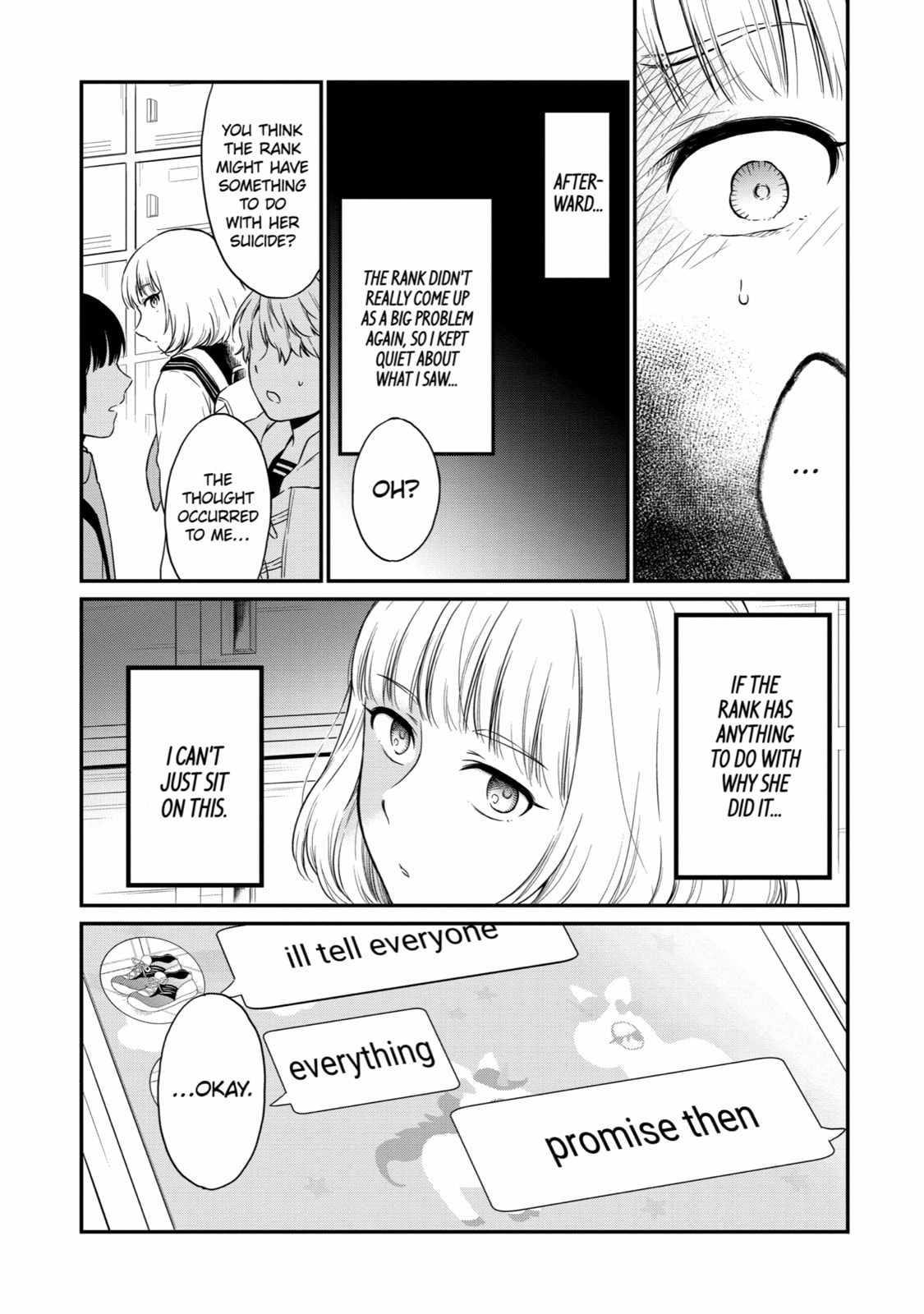 Read Suicide Notes Laid on the Table chapter 17 image 6 on Lezhin