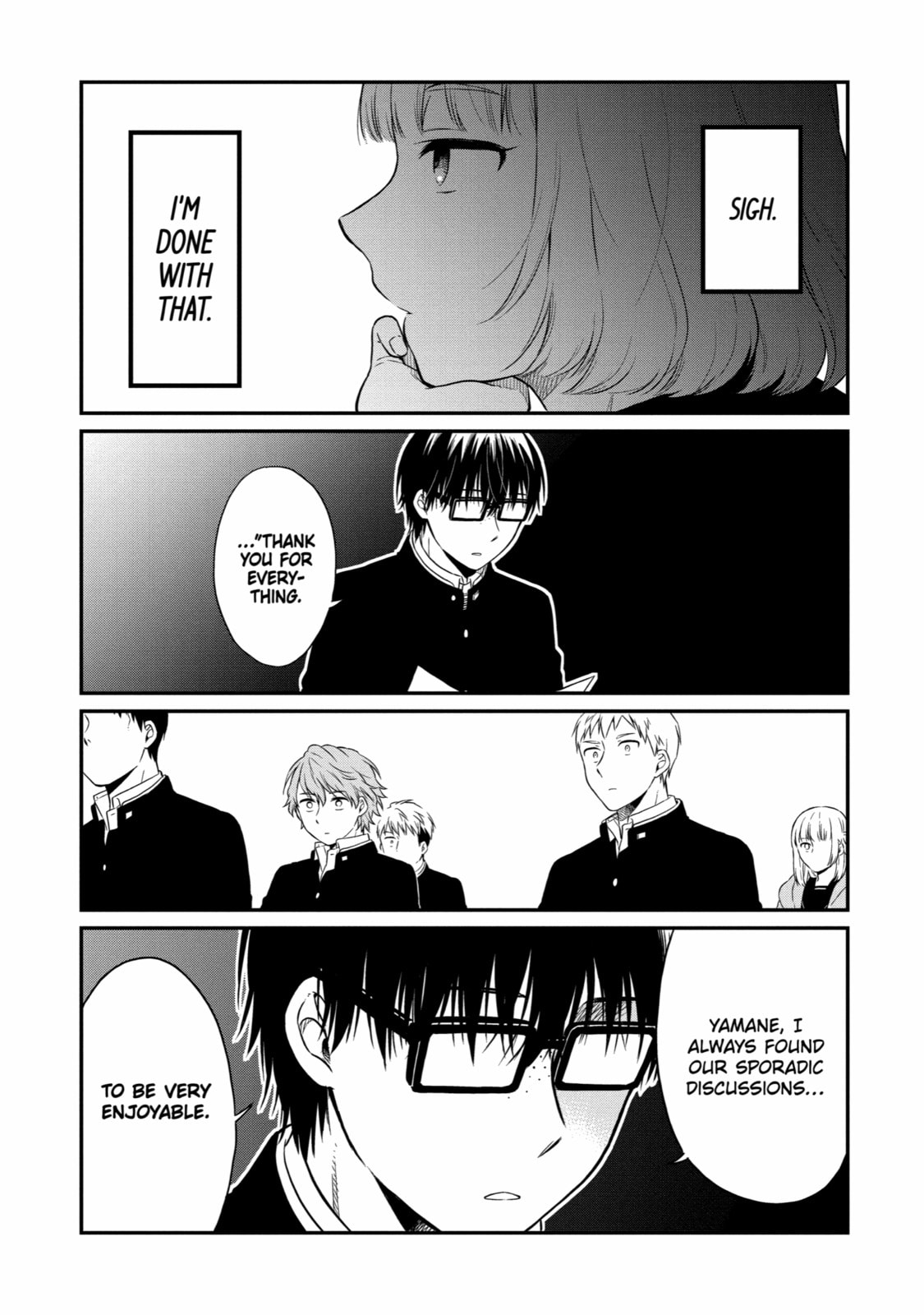 Read Suicide Notes Laid on the Table chapter 17 image 8 on Lezhin