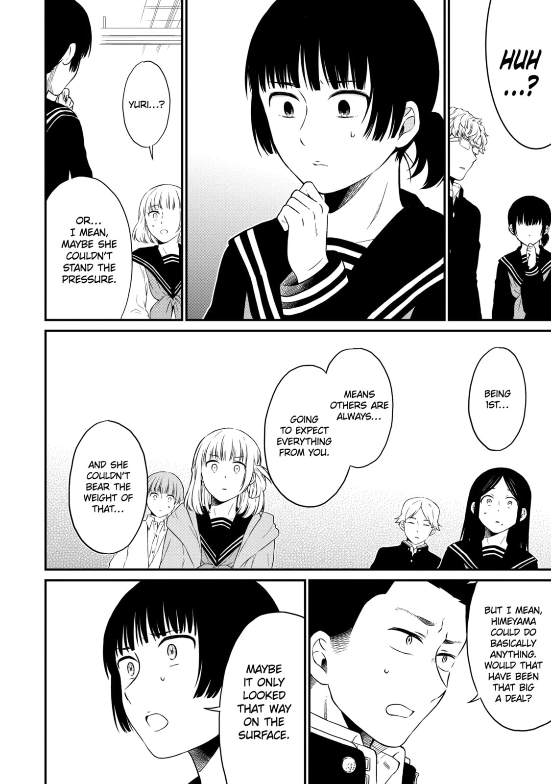 Read Suicide Notes Laid on the Table chapter 18.2 image 1 on Lezhin
