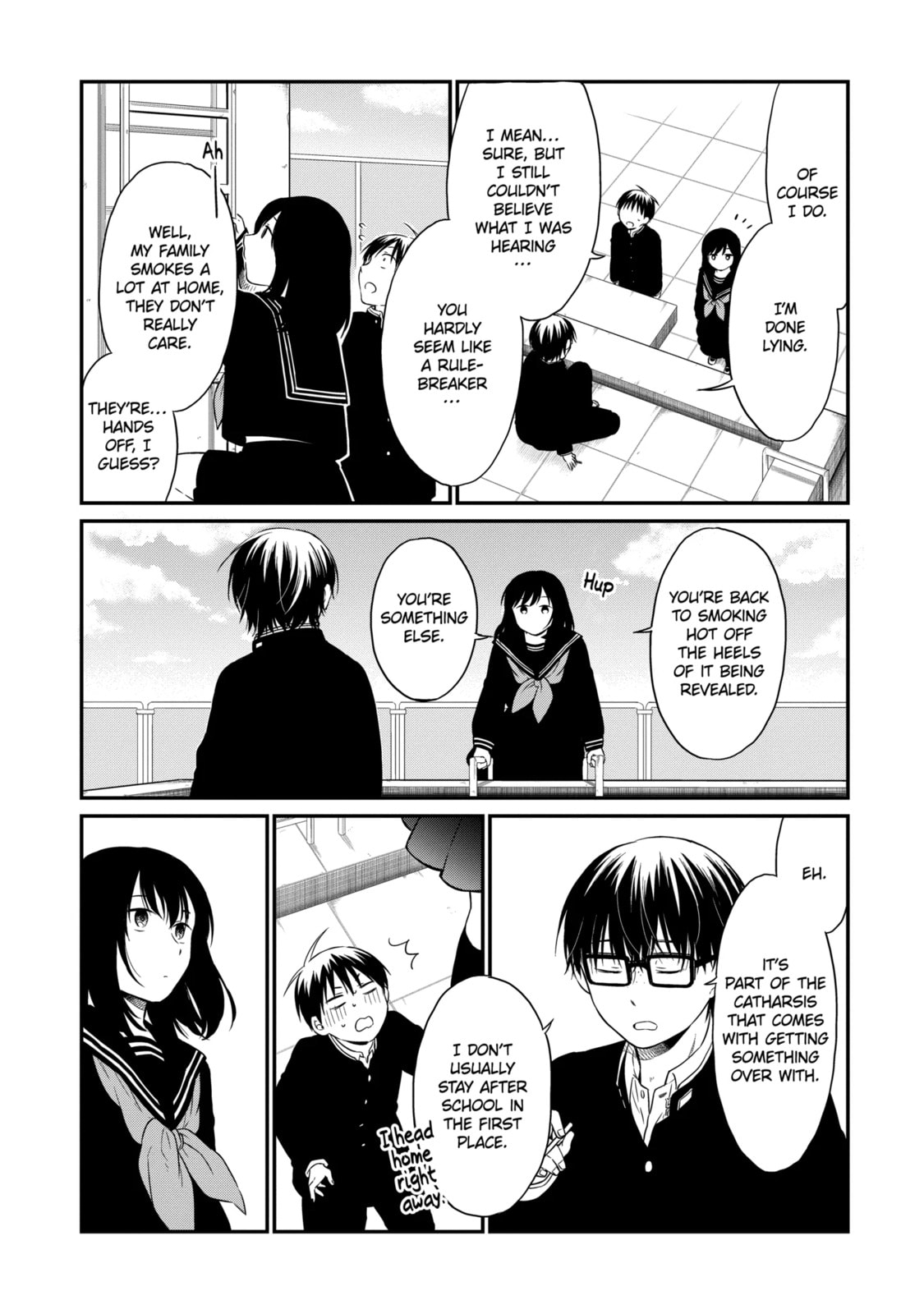 Read Suicide Notes Laid on the Table chapter 18.2 image 8 on Lezhin