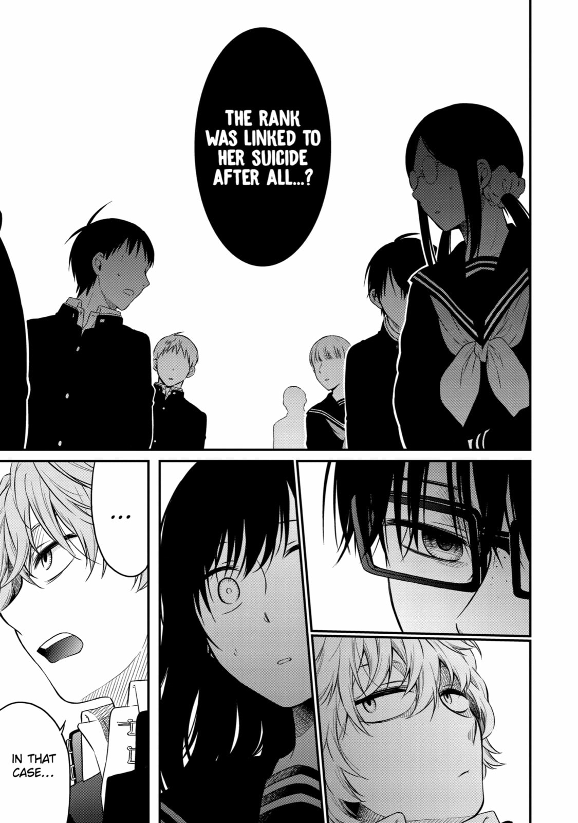 Read Suicide Notes Laid on the Table chapter 18 image 14 on Lezhin