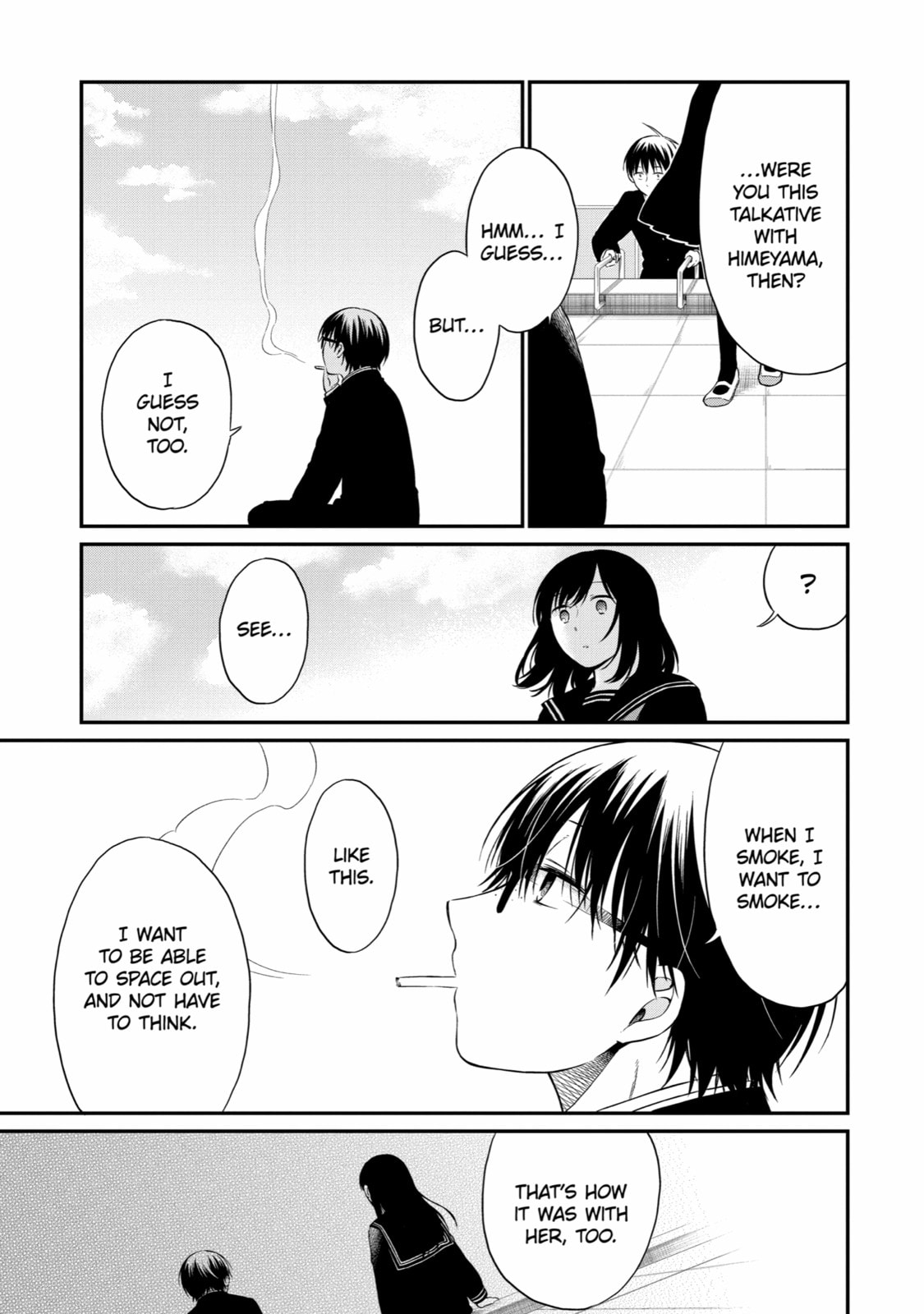 Read Suicide Notes Laid on the Table chapter 18 image 20 on Lezhin
