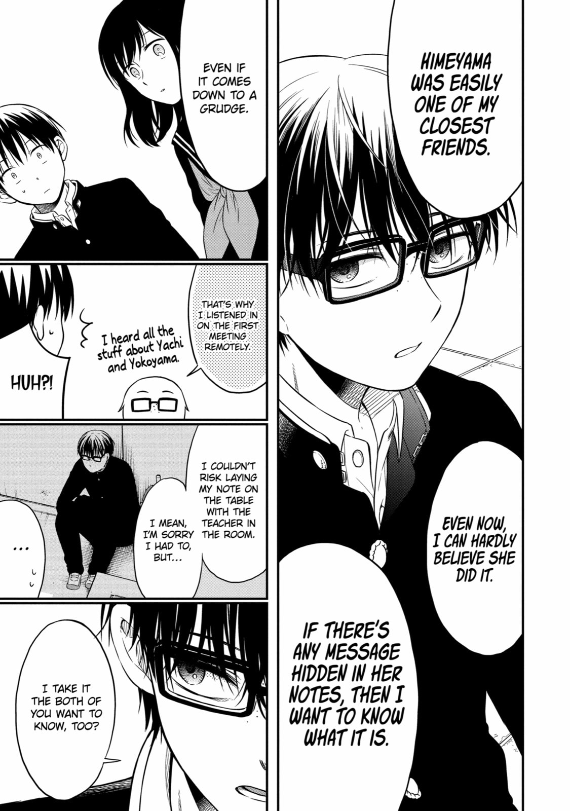 Read Suicide Notes Laid on the Table chapter 18 image 24 on Lezhin