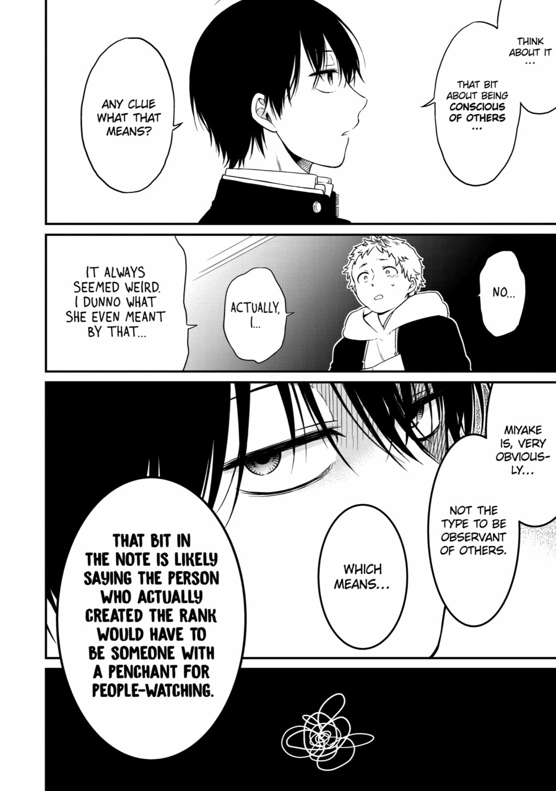 Read Suicide Notes Laid on the Table chapter 18 image 37 on Lezhin