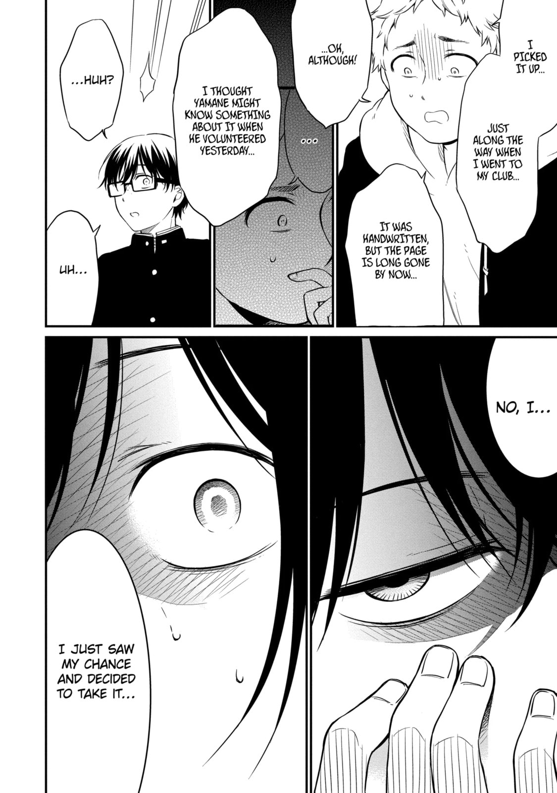 Read Suicide Notes Laid on the Table chapter 19.1 image 8 on Lezhin