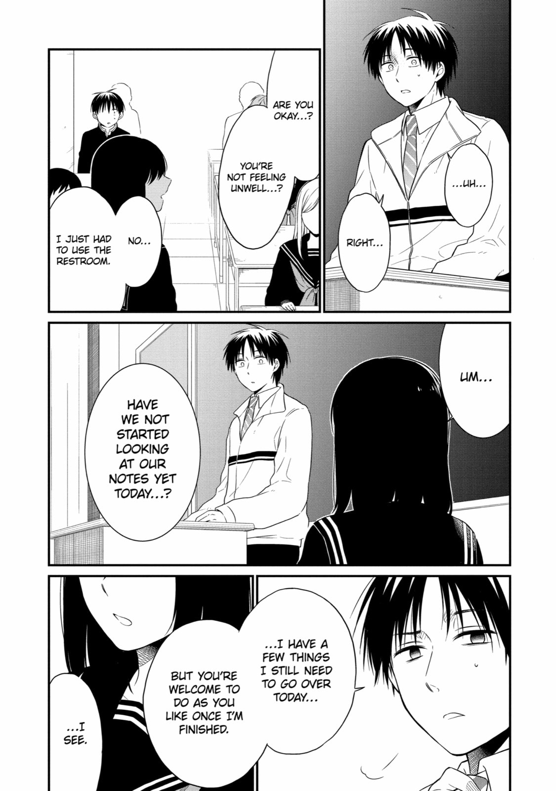 Read Suicide Notes Laid on the Table chapter 19 image 21 on Lezhin