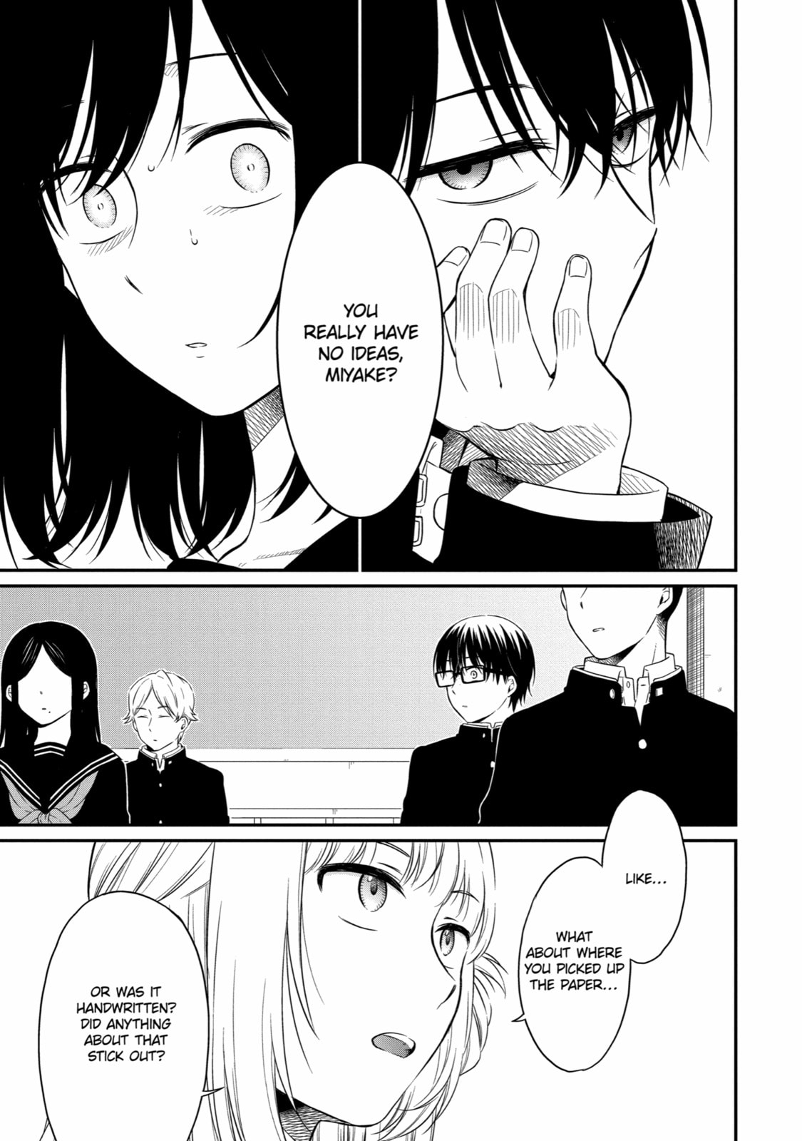 Read Suicide Notes Laid on the Table chapter 19 image 7 on Lezhin