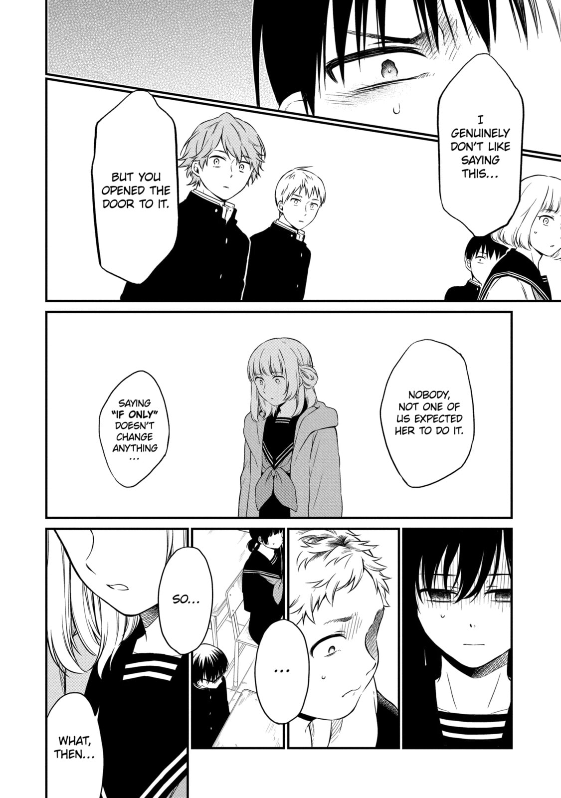Read Suicide Notes Laid on the Table chapter 20.3 image 3 on Lezhin