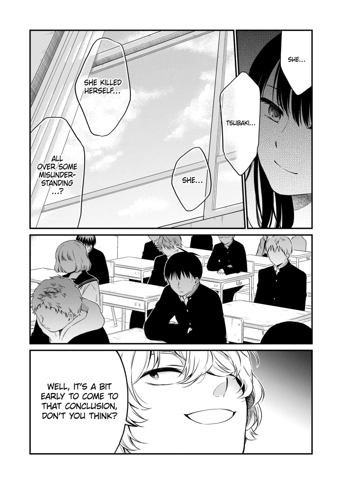 Read Suicide Notes Laid on the Table chapter 20.3 image 4 on Lezhin
