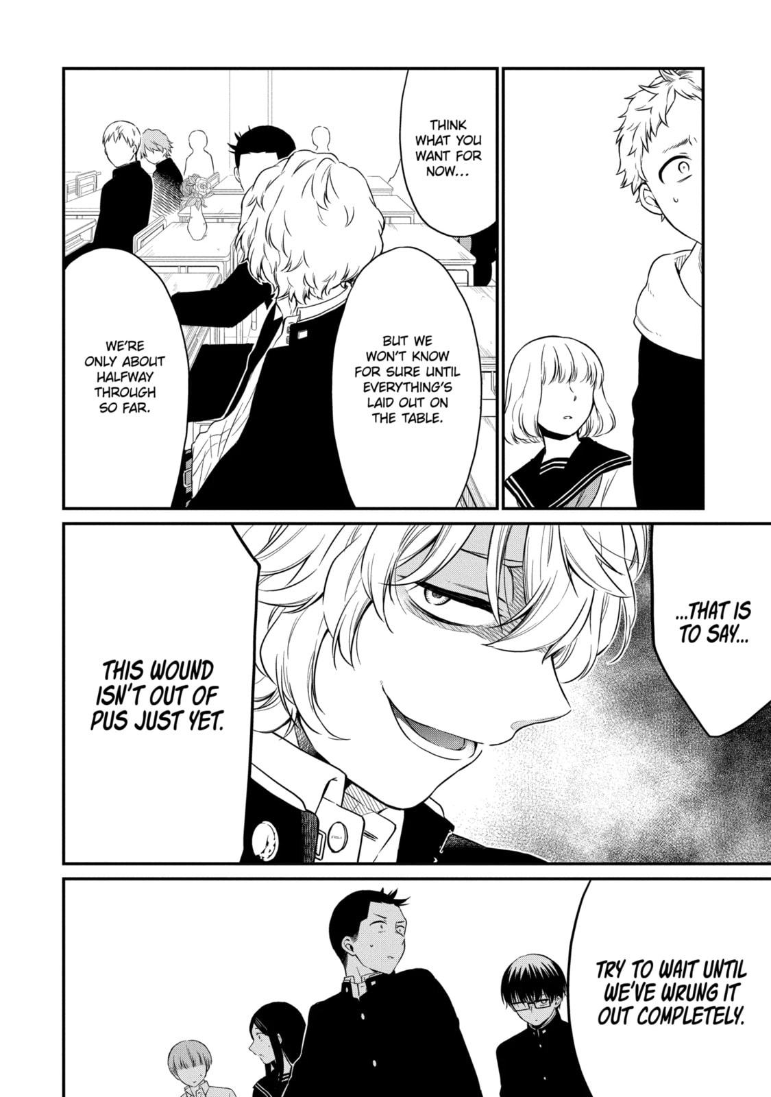 Read Suicide Notes Laid on the Table chapter 20.3 image 5 on Lezhin