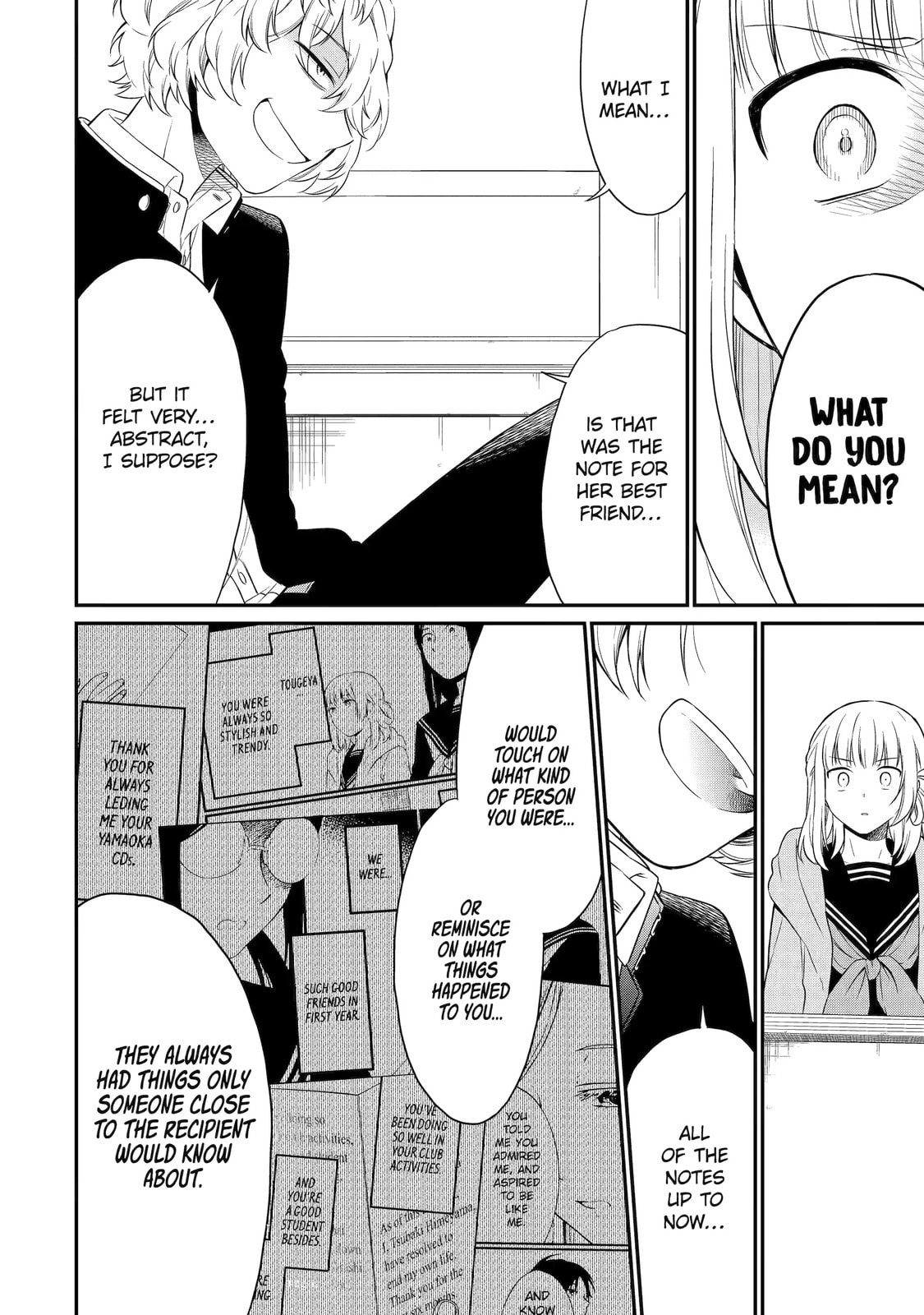 Read Suicide Notes Laid on the Table chapter 21.2 image 9 on Lezhin