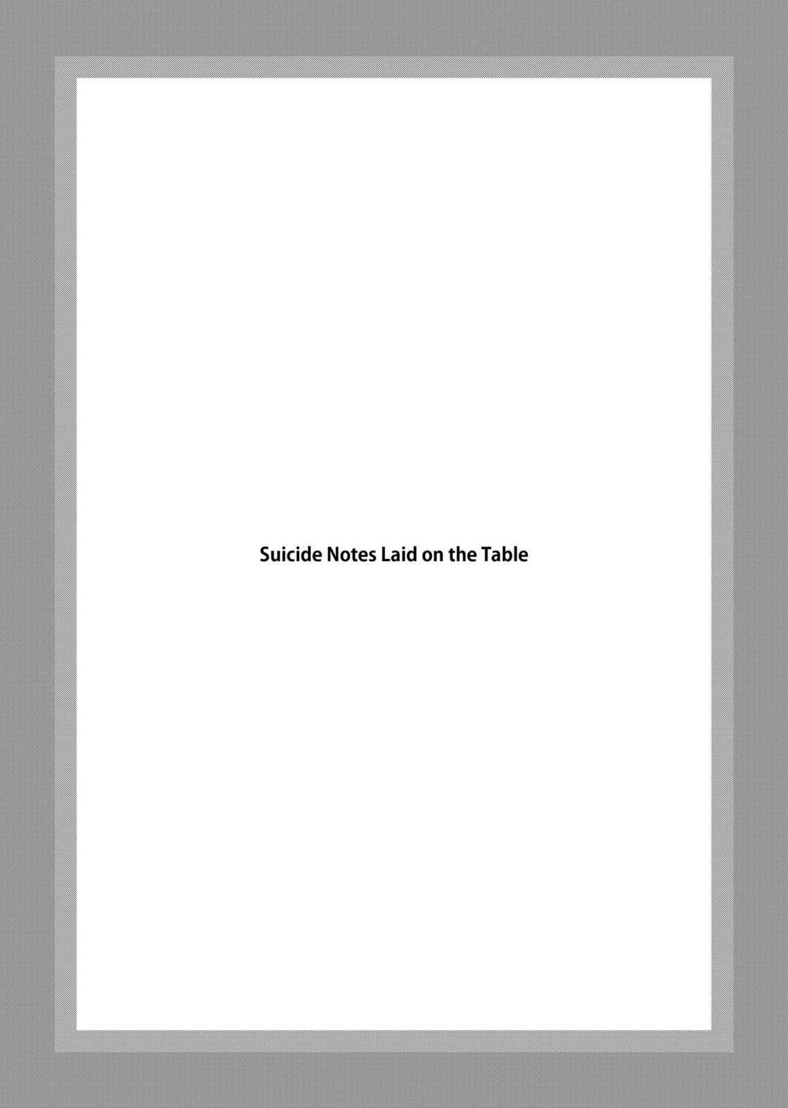 Read Suicide Notes Laid on the Table chapter 22.2 image 0 on Lezhin