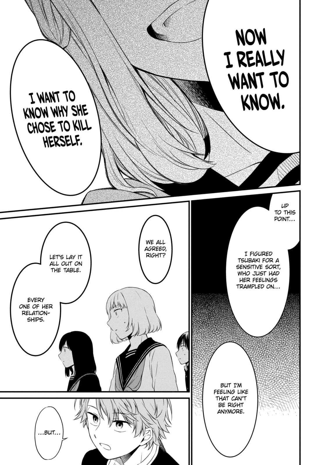 Read Suicide Notes Laid on the Table chapter 23.3 image 6 on Lezhin