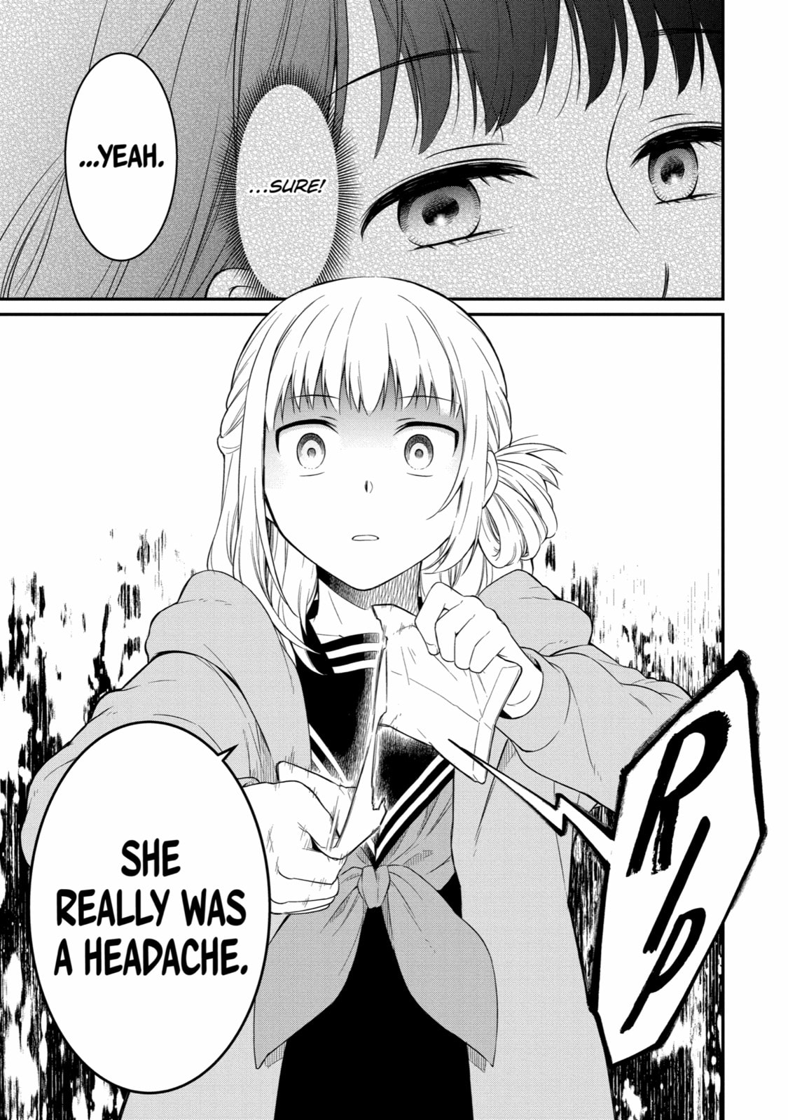 Read Suicide Notes Laid on the Table chapter 23 image 24 on Lezhin