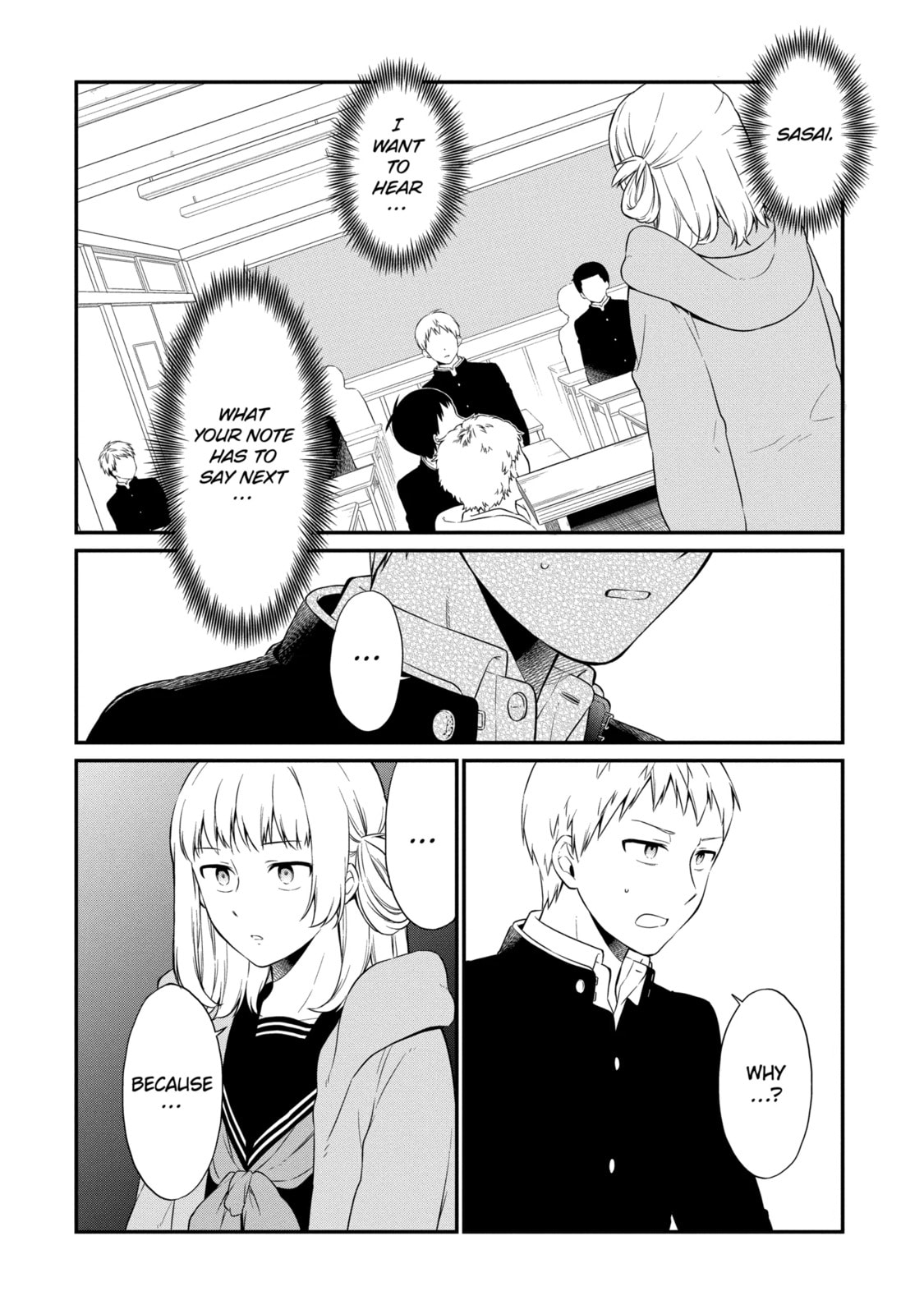 Read Suicide Notes Laid on the Table chapter 24.1 image 1 on Lezhin