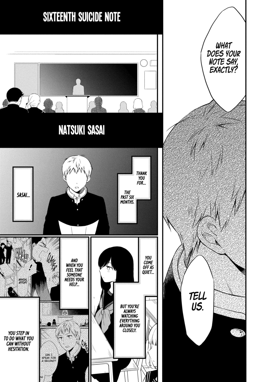 Read Suicide Notes Laid on the Table chapter 24.1 image 4 on Lezhin