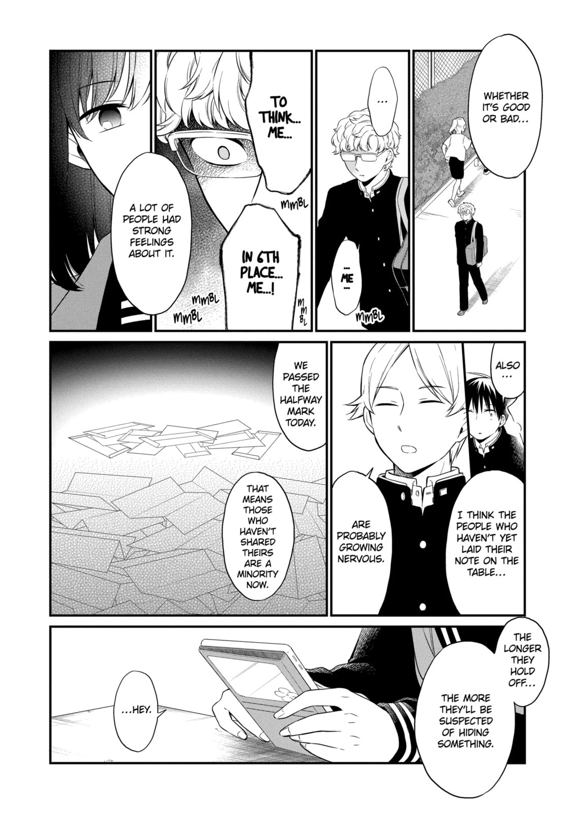 Read Suicide Notes Laid on the Table chapter 25.2 image 10 on Lezhin