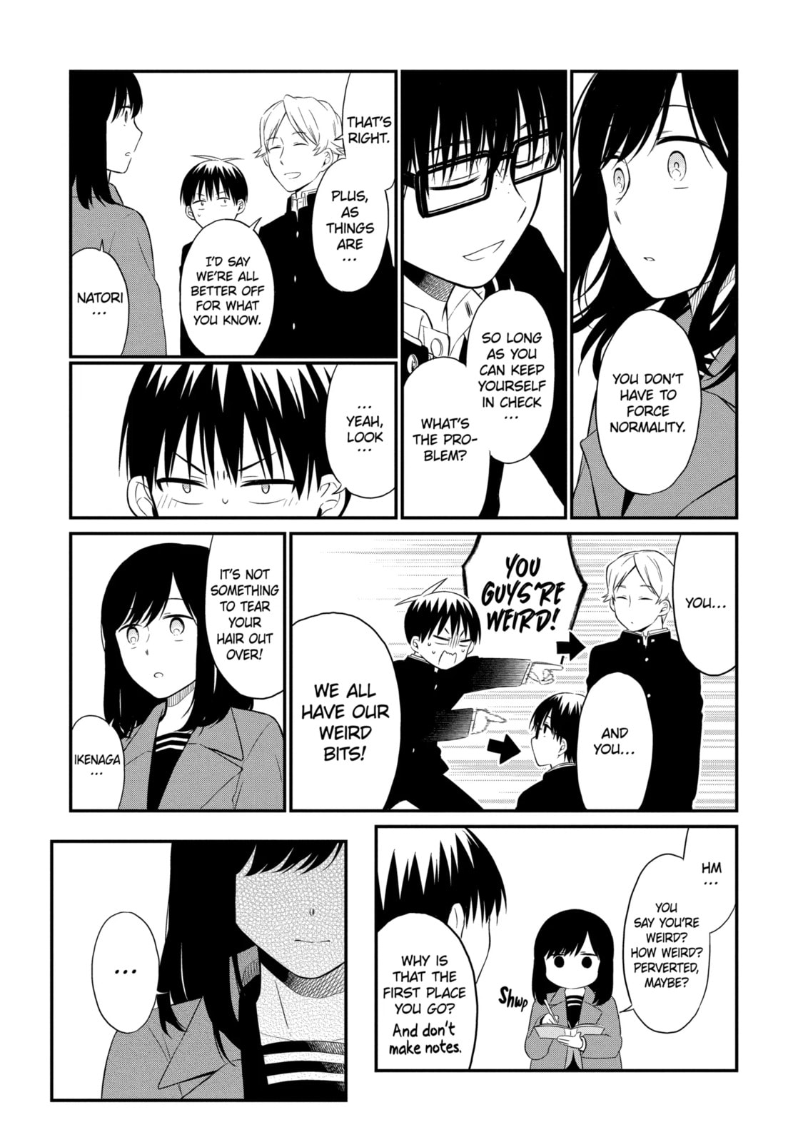 Read Suicide Notes Laid on the Table chapter 25.2 image 6 on Lezhin