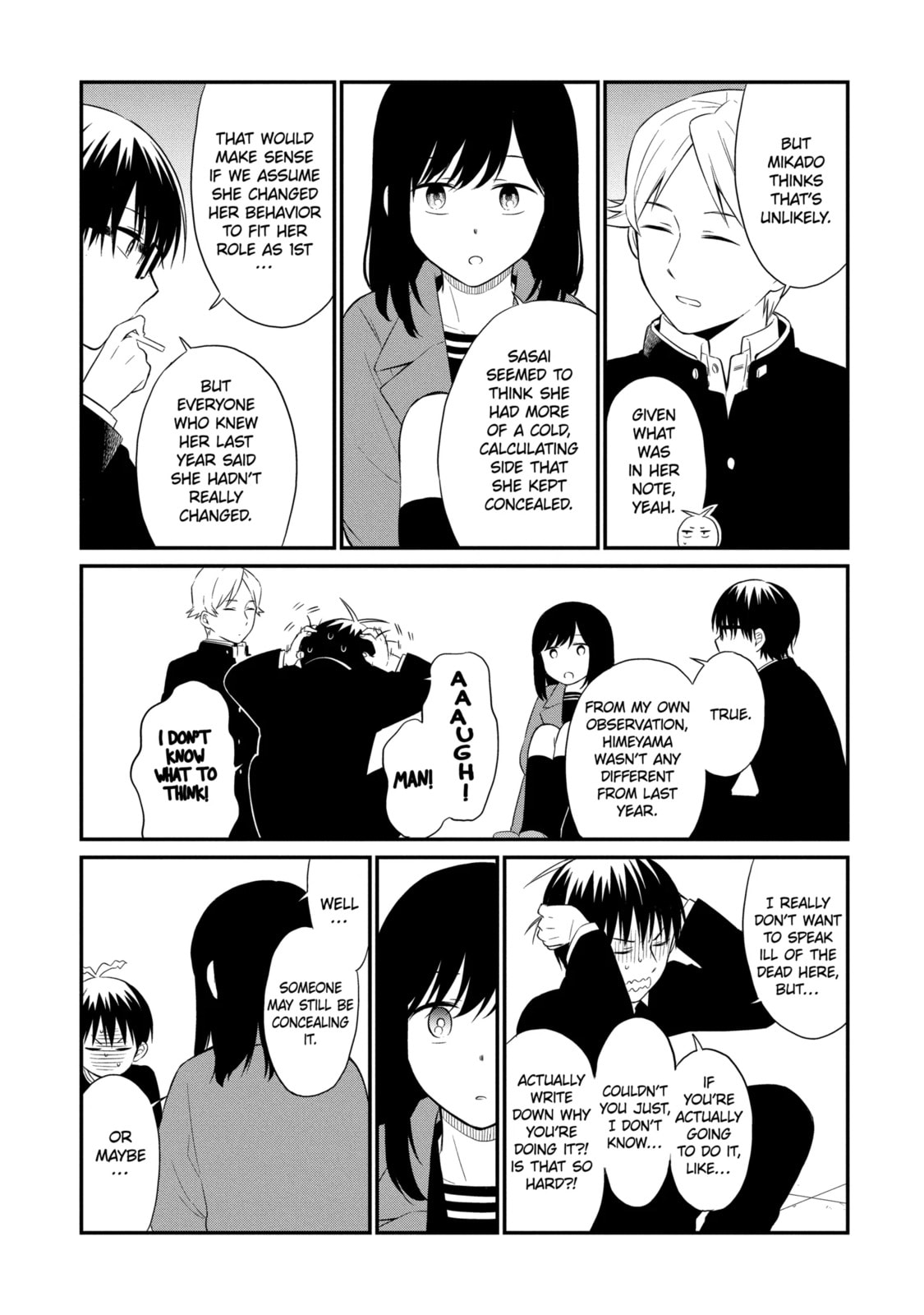Read Suicide Notes Laid on the Table chapter 25.2 image 8 on Lezhin