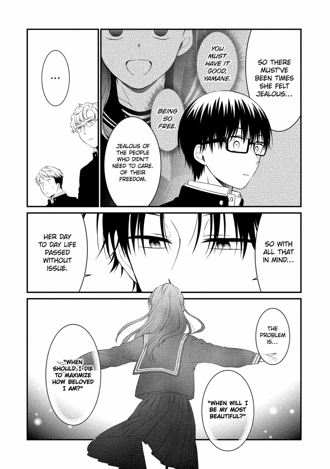 Read Suicide Notes Laid on the Table chapter 26 image 12 on Lezhin