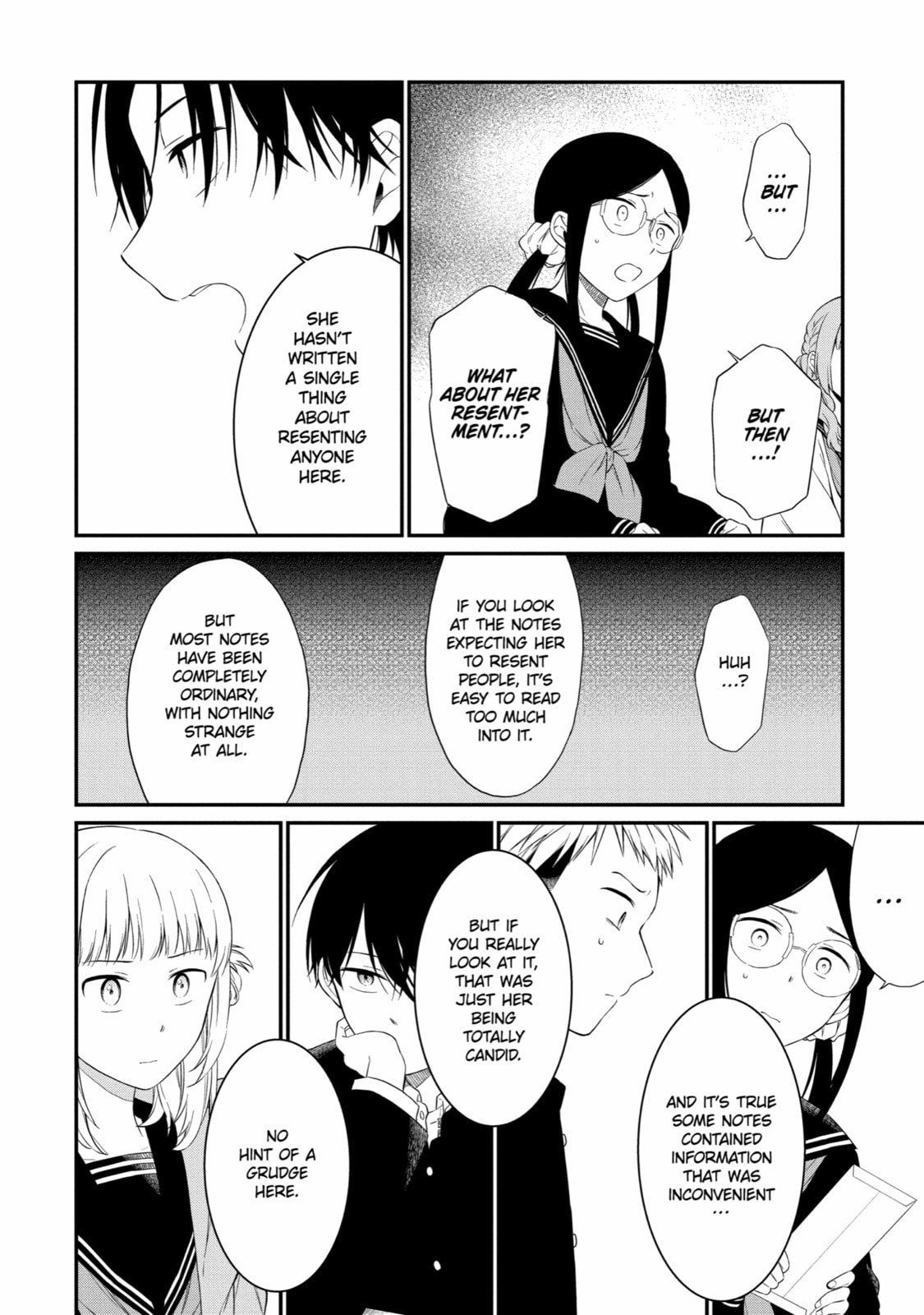 Read Suicide Notes Laid on the Table chapter 26 image 20 on Lezhin