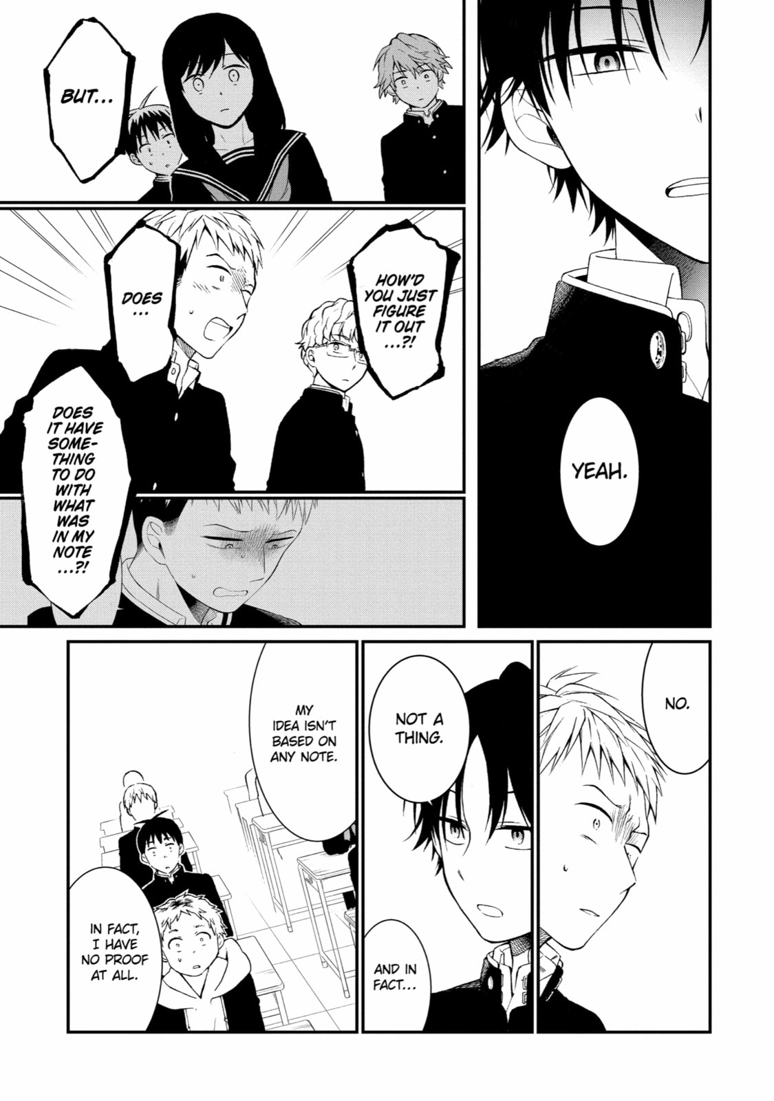 Read Suicide Notes Laid on the Table chapter 26 image 3 on Lezhin