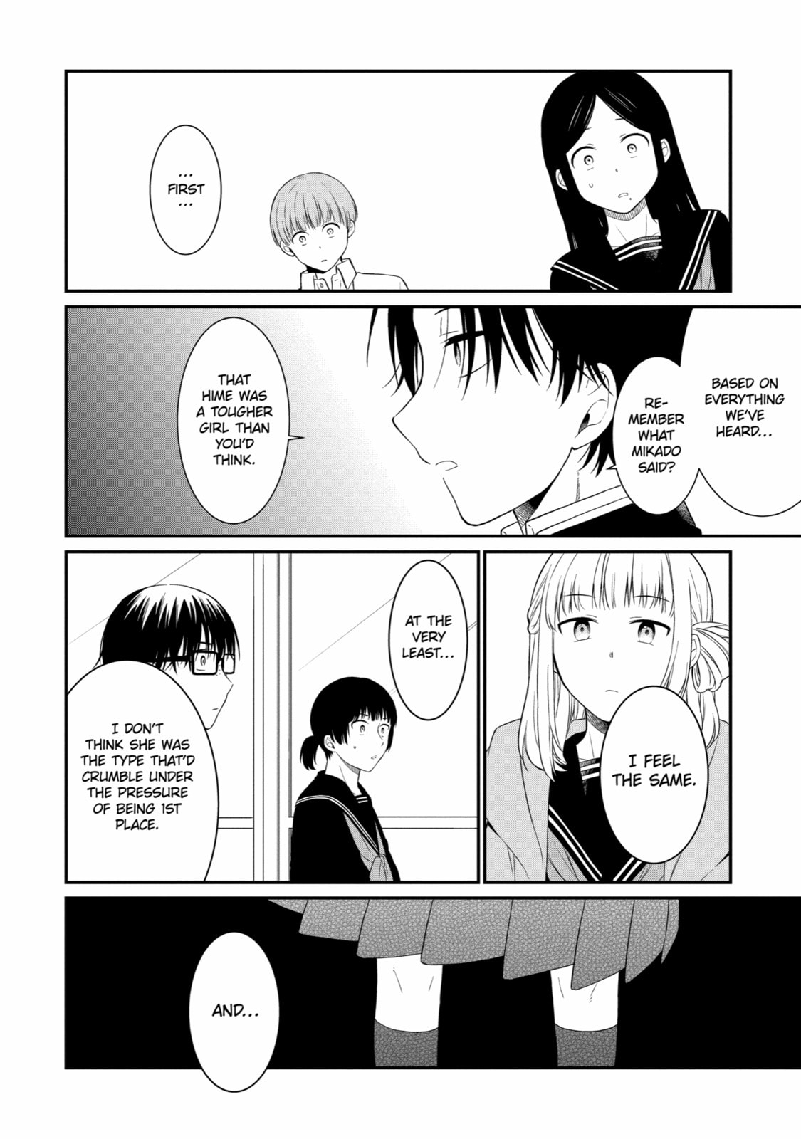 Read Suicide Notes Laid on the Table chapter 26 image 6 on Lezhin