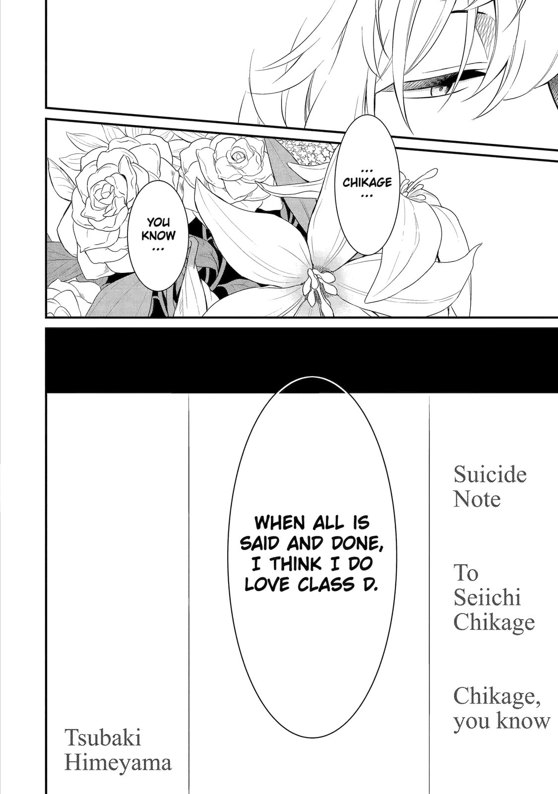 Read Suicide Notes Laid on the Table chapter 27.1 image 1 on Lezhin