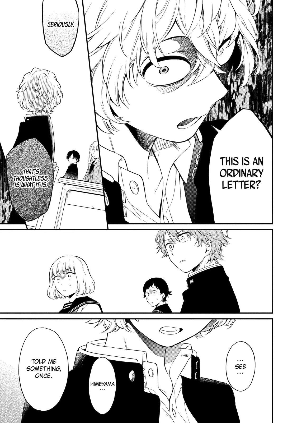 Read Suicide Notes Laid on the Table chapter 27.1 image 6 on Lezhin