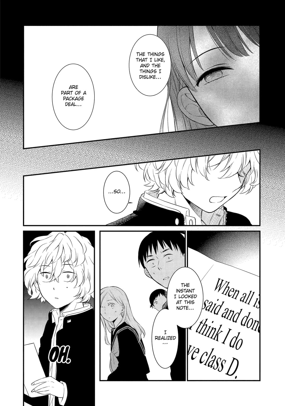 Read Suicide Notes Laid on the Table chapter 27.1 image 9 on Lezhin