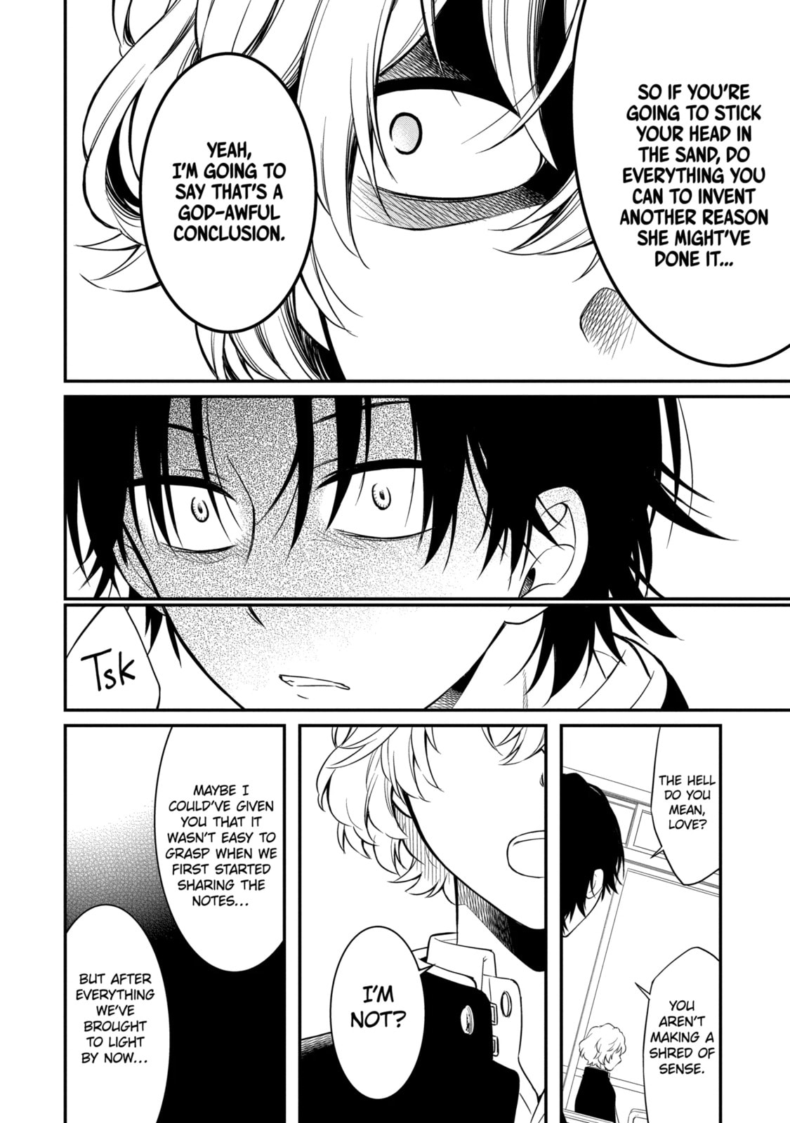 Read Suicide Notes Laid on the Table chapter 27.2 image 3 on Lezhin
