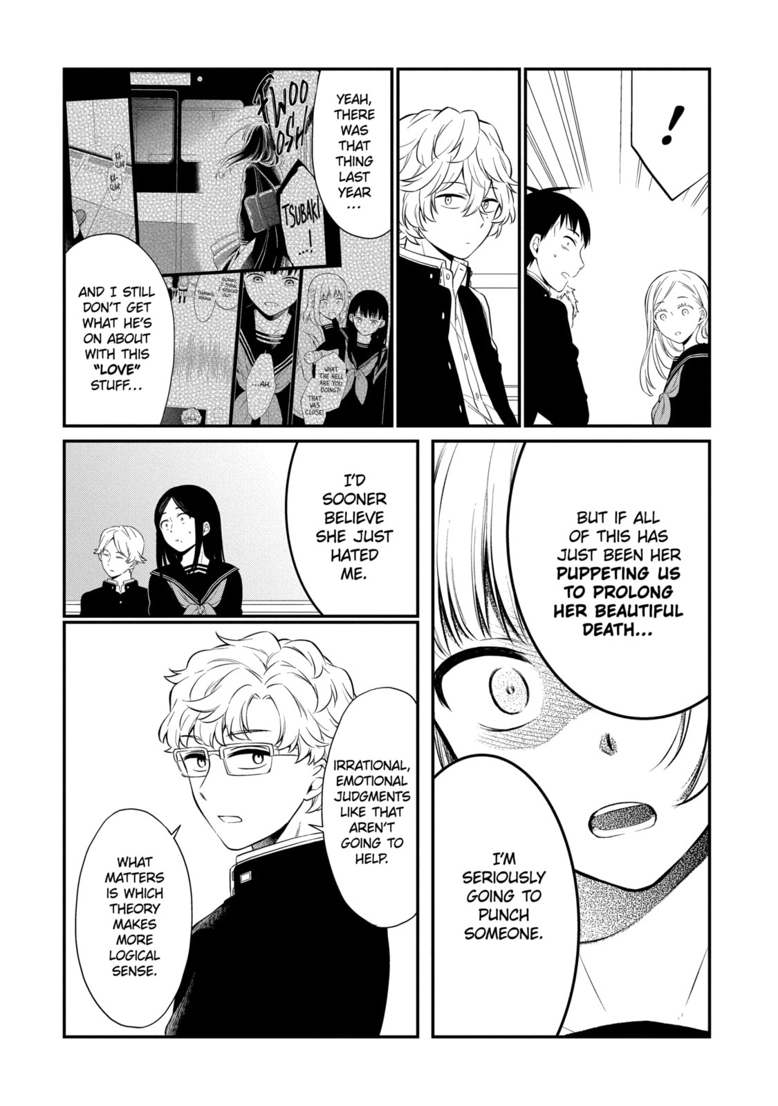 Read Suicide Notes Laid on the Table chapter 29.2 image 3 on Lezhin