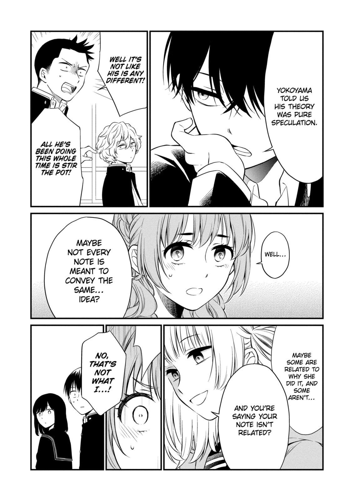 Read Suicide Notes Laid on the Table chapter 29.2 image 4 on Lezhin