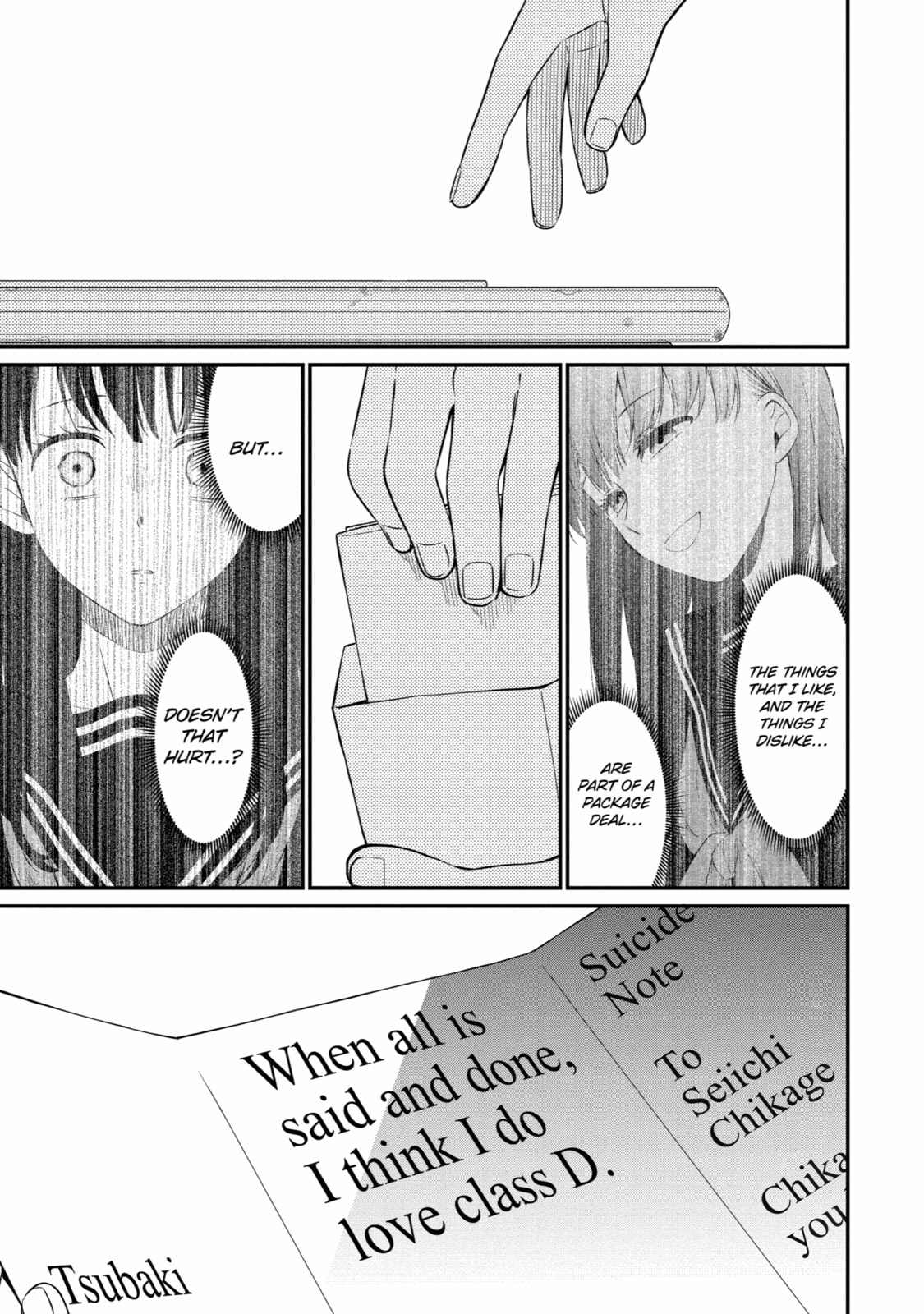 Read Suicide Notes Laid on the Table chapter 29 image 10 on Lezhin