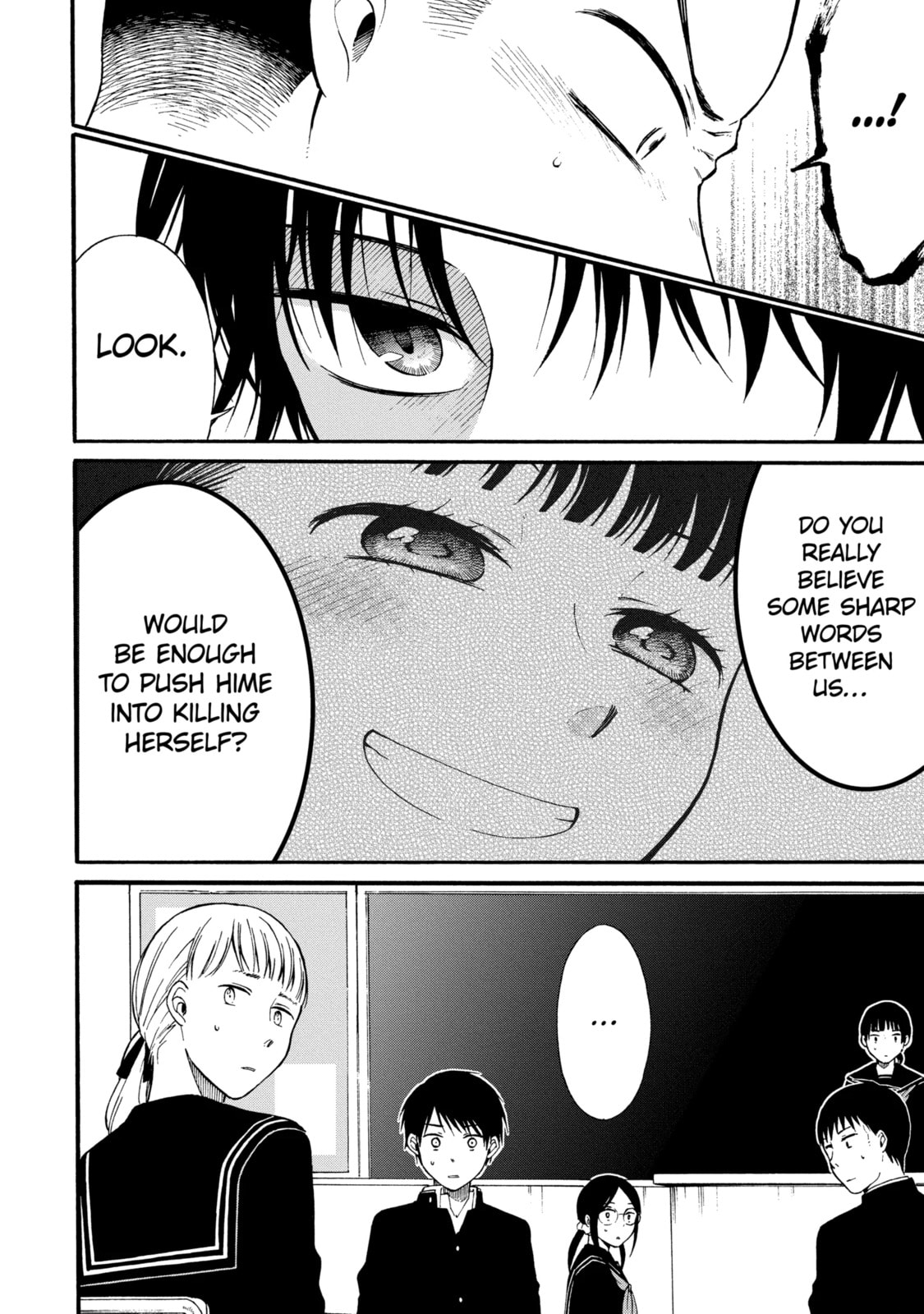 Read Suicide Notes Laid on the Table chapter 3.5 image 7 on Lezhin