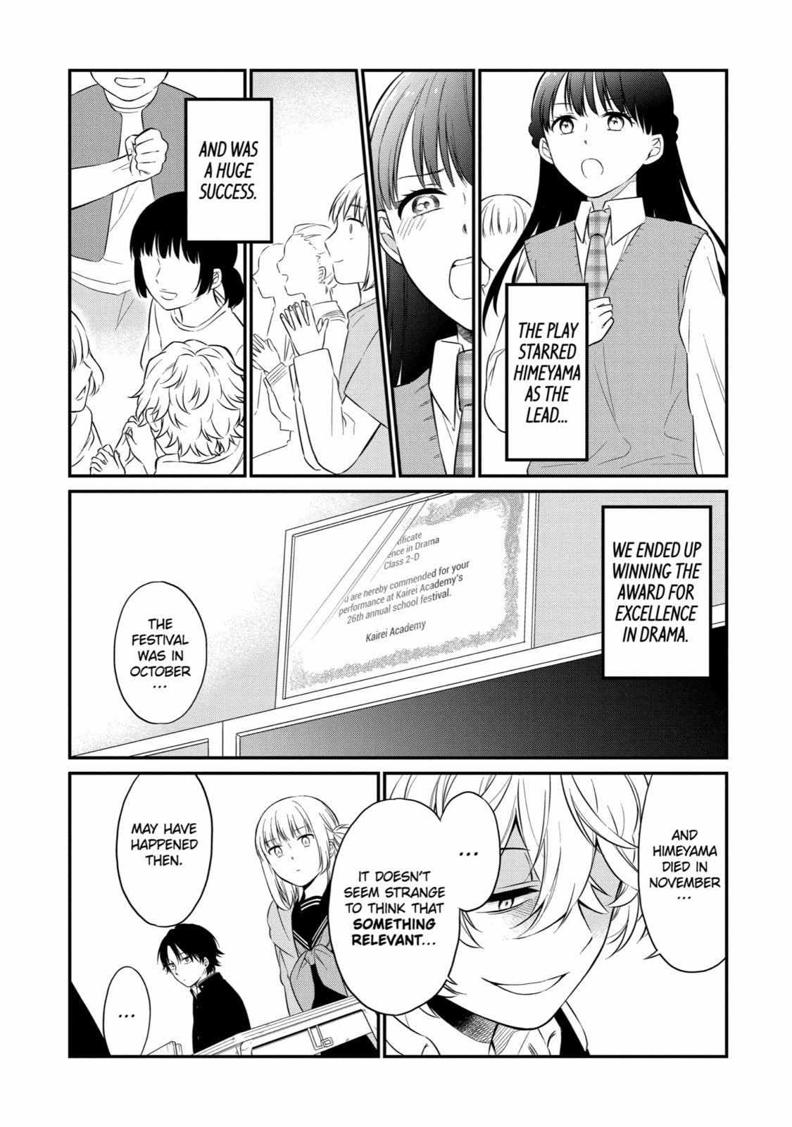 Read Suicide Notes Laid on the Table chapter 30 image 2 on Lezhin