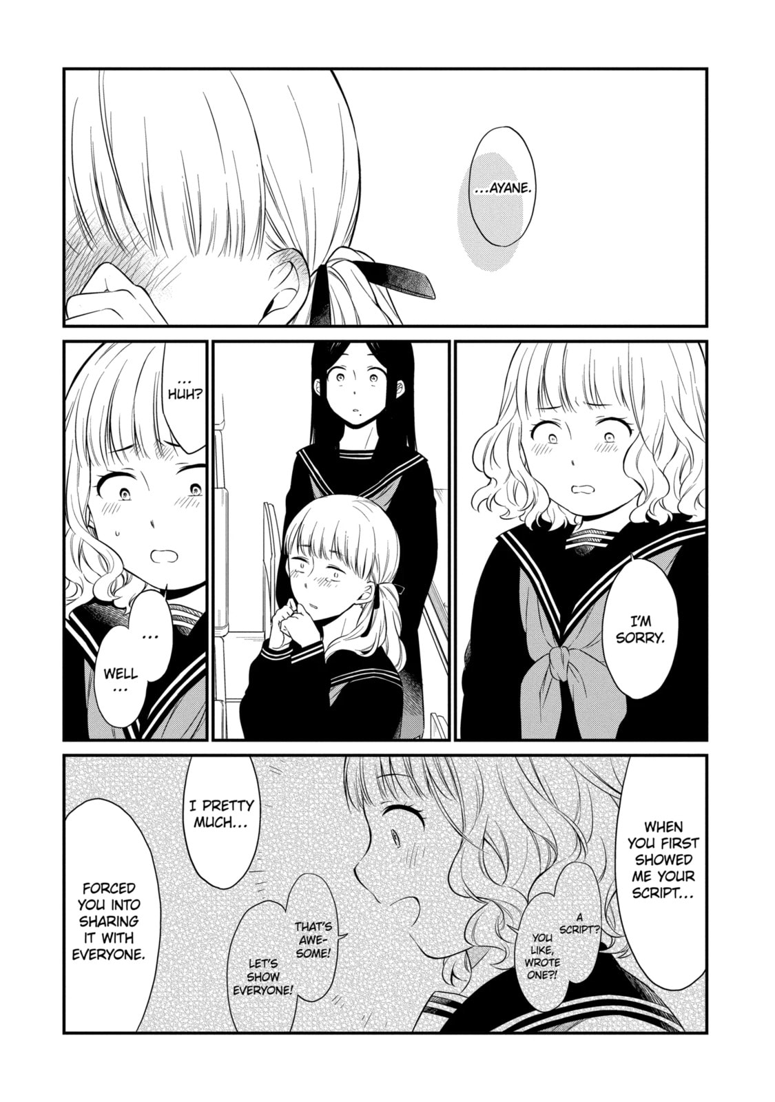 Read Suicide Notes Laid on the Table chapter 31.1 image 1 on Lezhin