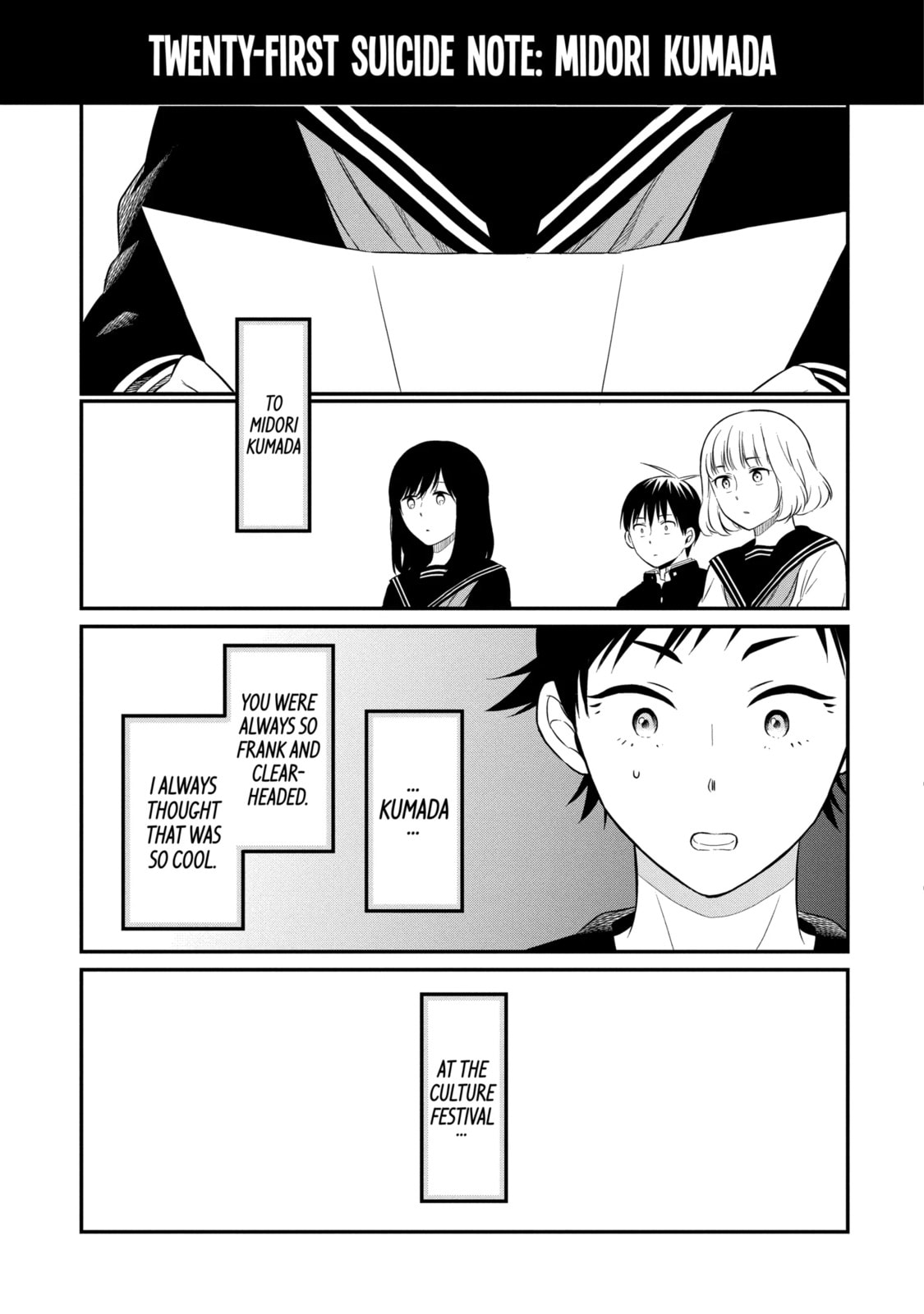 Read Suicide Notes Laid on the Table chapter 31.1 image 6 on Lezhin