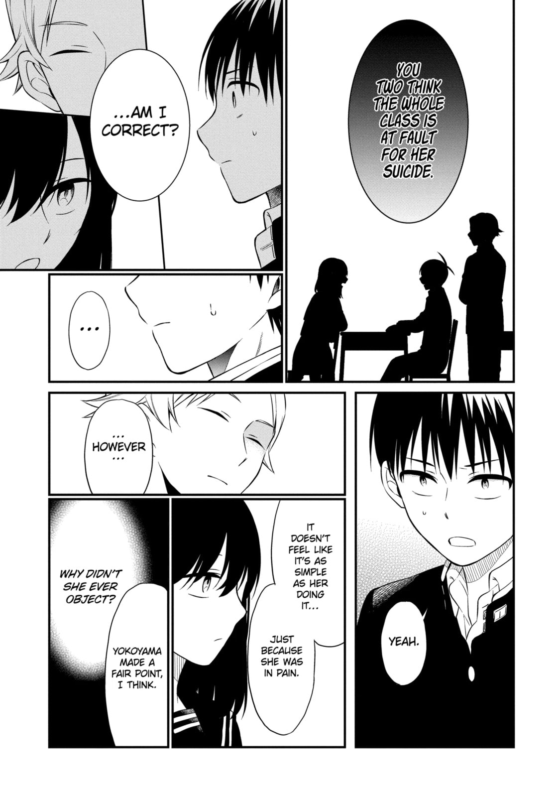 Read Suicide Notes Laid on the Table chapter 33.2 image 2 on Lezhin