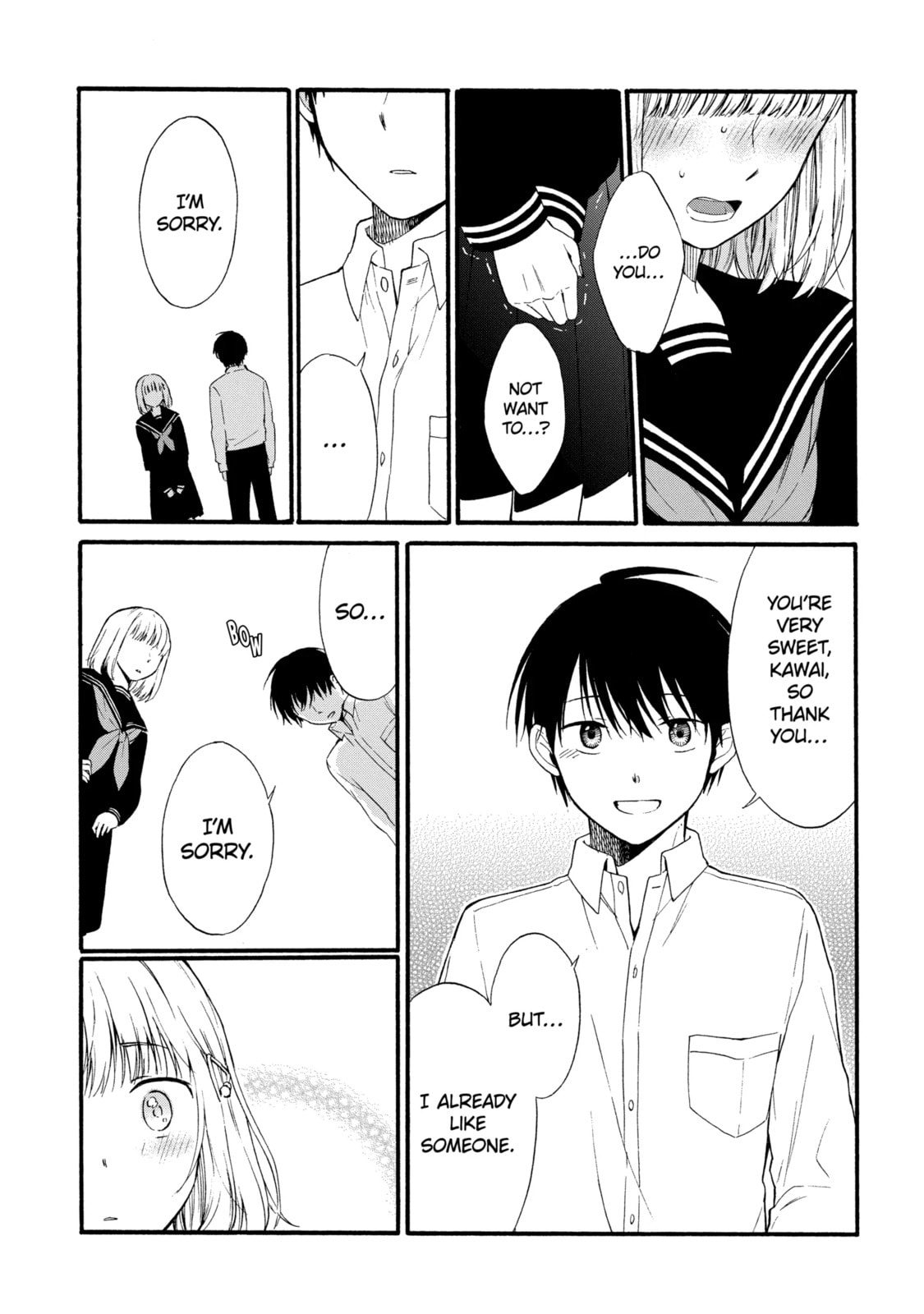 Read Suicide Notes Laid on the Table chapter 36.1 image 5 on Lezhin