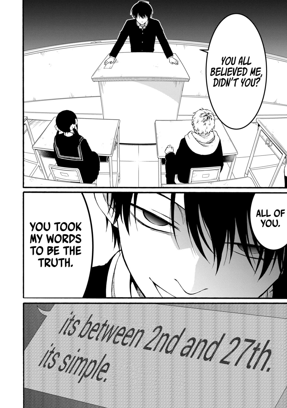 Read Suicide Notes Laid on the Table chapter 36.2 image 3 on Lezhin