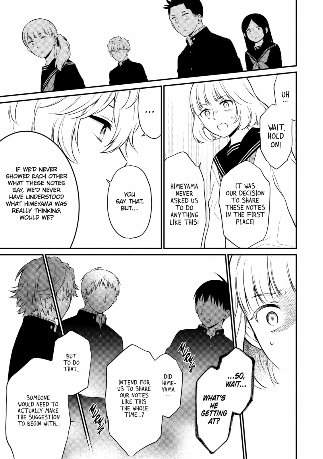 Read Suicide Notes Laid on the Table chapter 39 image 10 on Lezhin