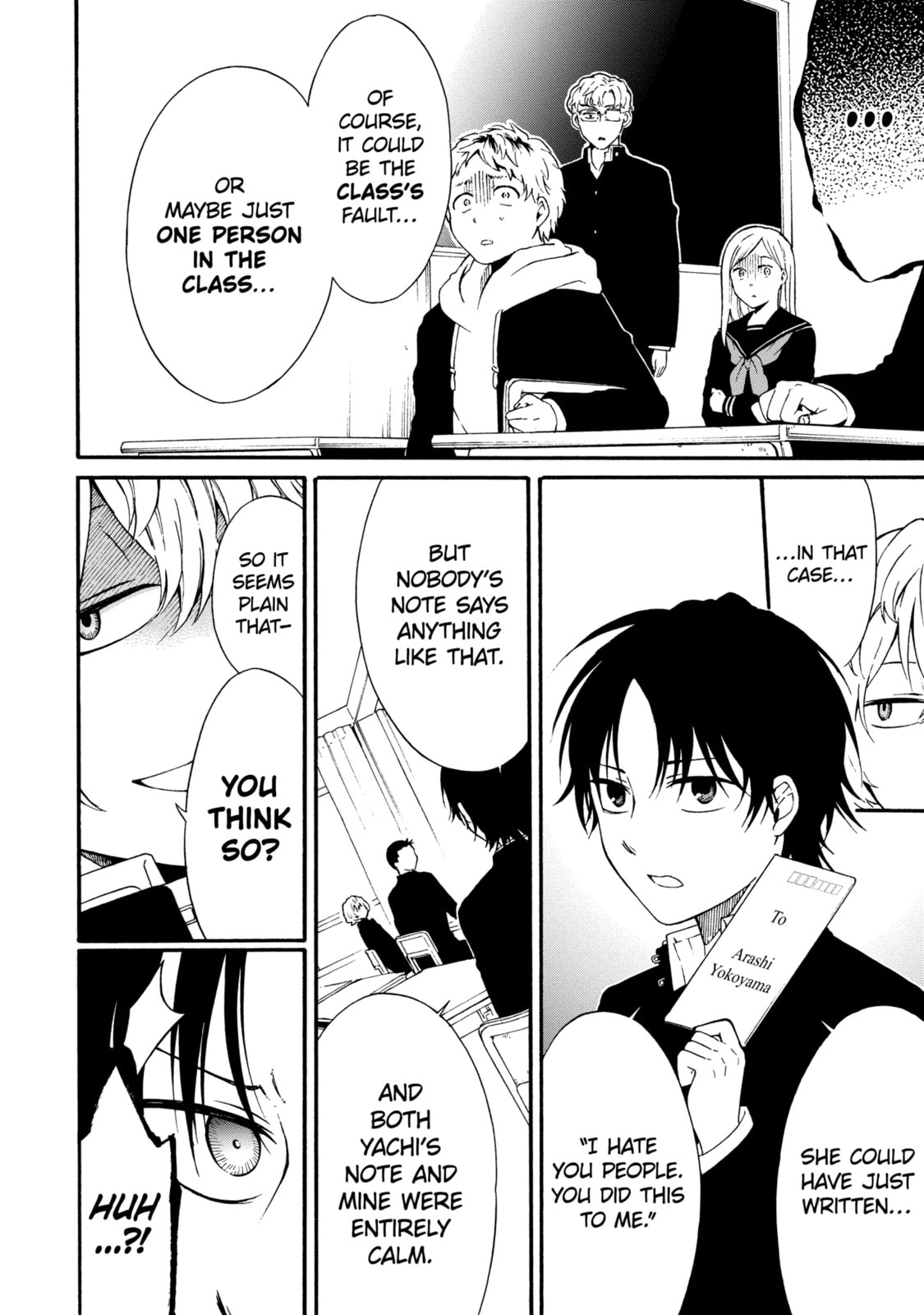 Read Suicide Notes Laid on the Table chapter 4.2 image 12 on Lezhin