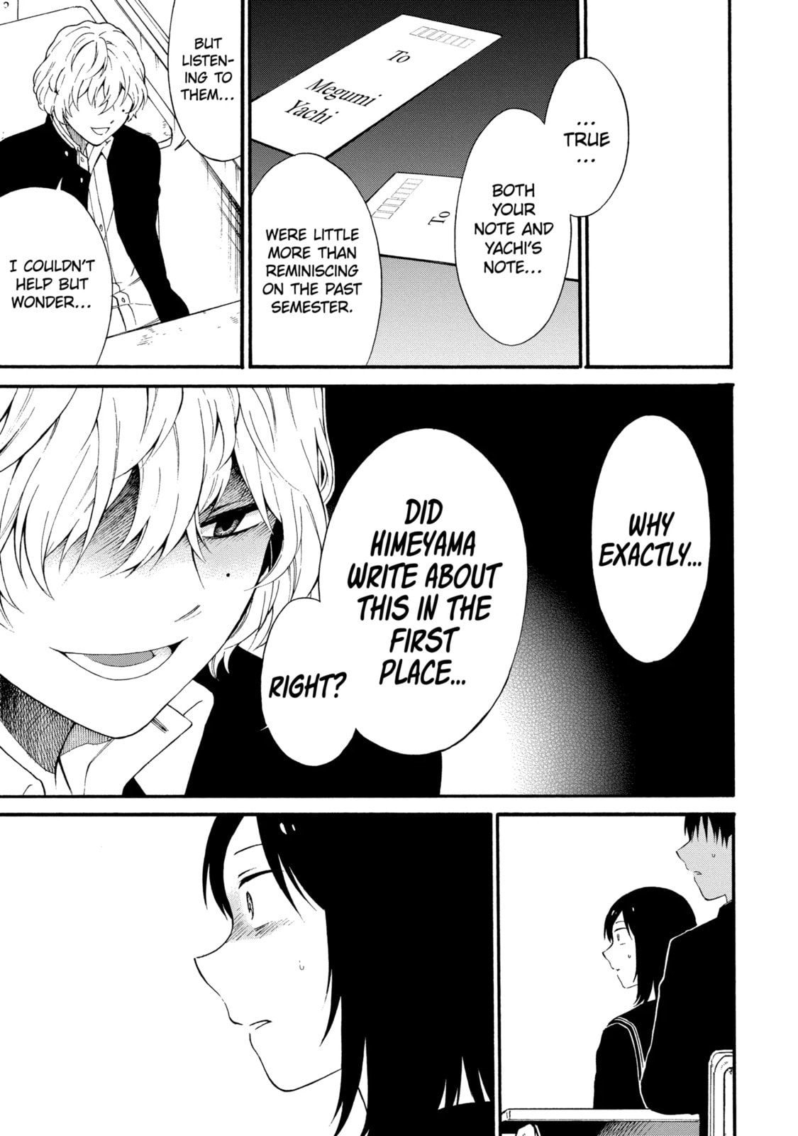 Read Suicide Notes Laid on the Table chapter 4.2 image 13 on Lezhin