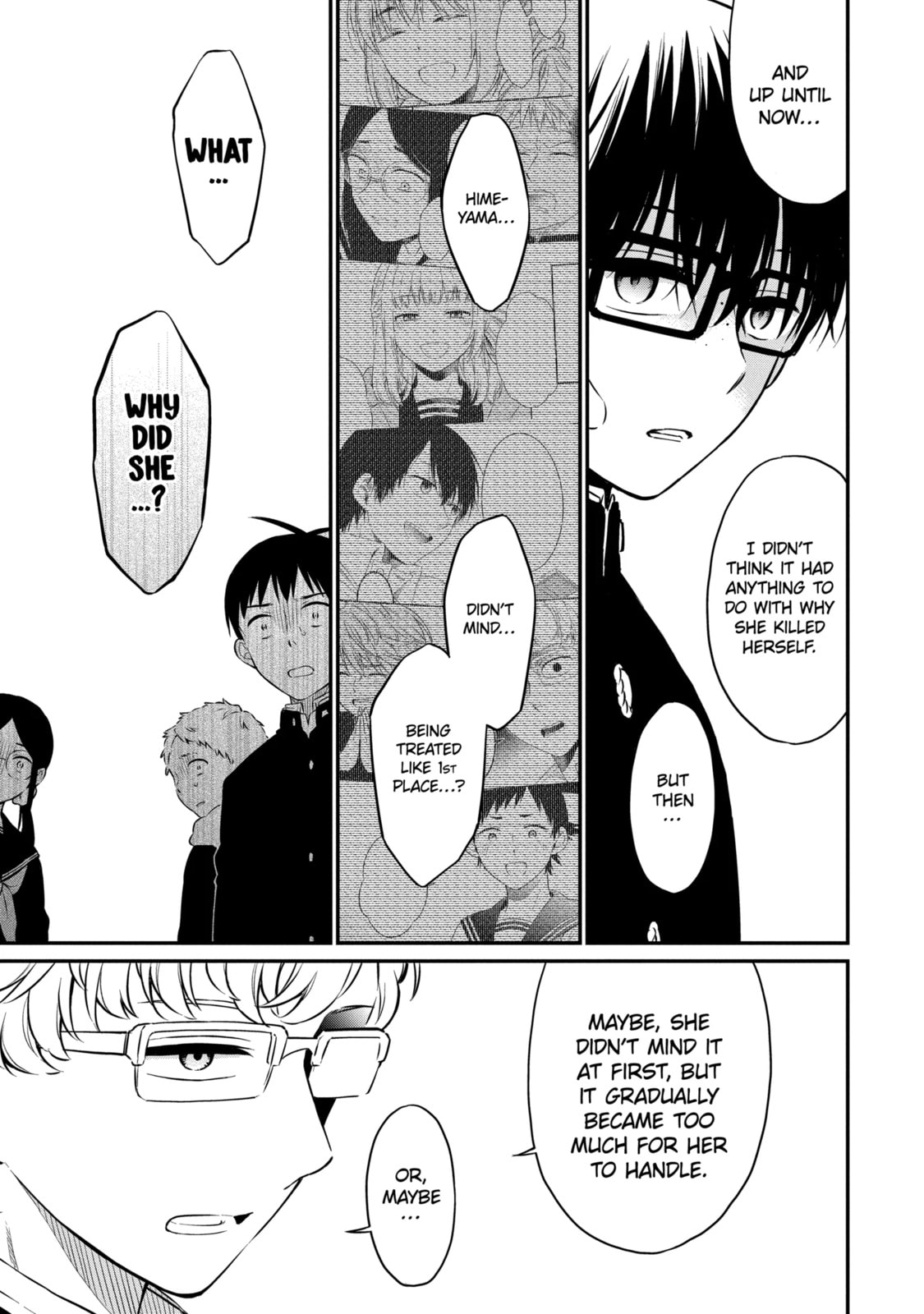 Read Suicide Notes Laid on the Table chapter 40.2 image 10 on Lezhin
