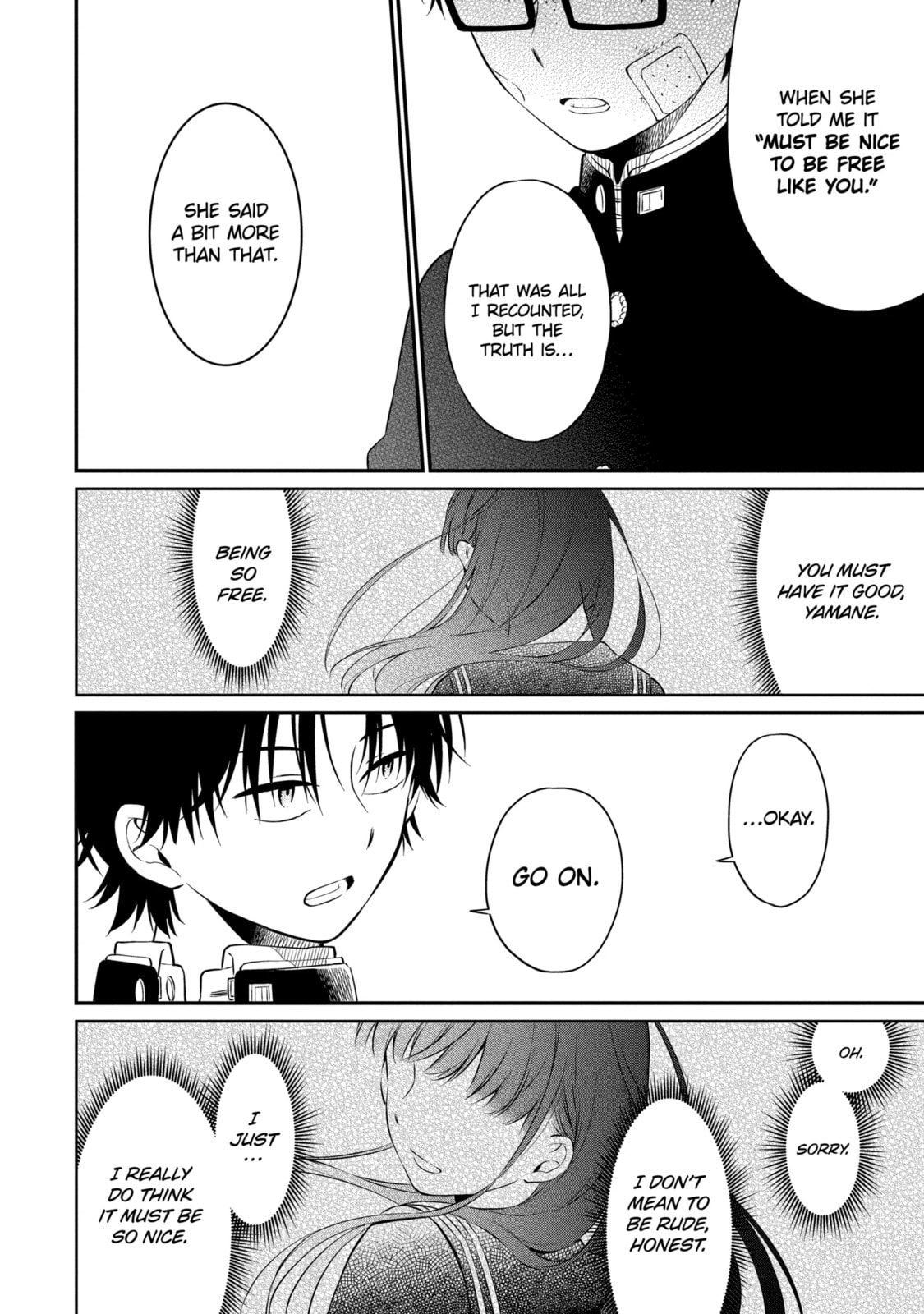 Read Suicide Notes Laid on the Table chapter 40.2 image 3 on Lezhin